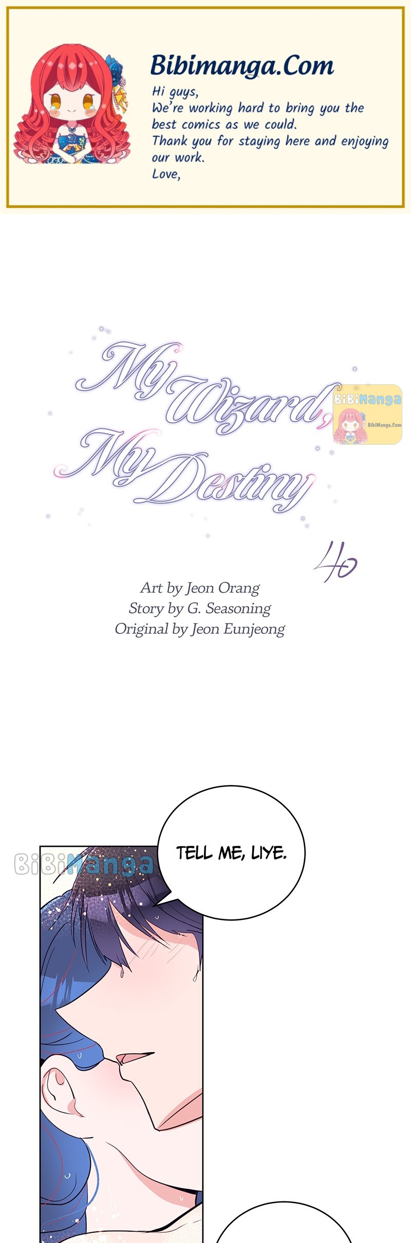 My Wizard, My Destiny Chapter 40 - Picture 1