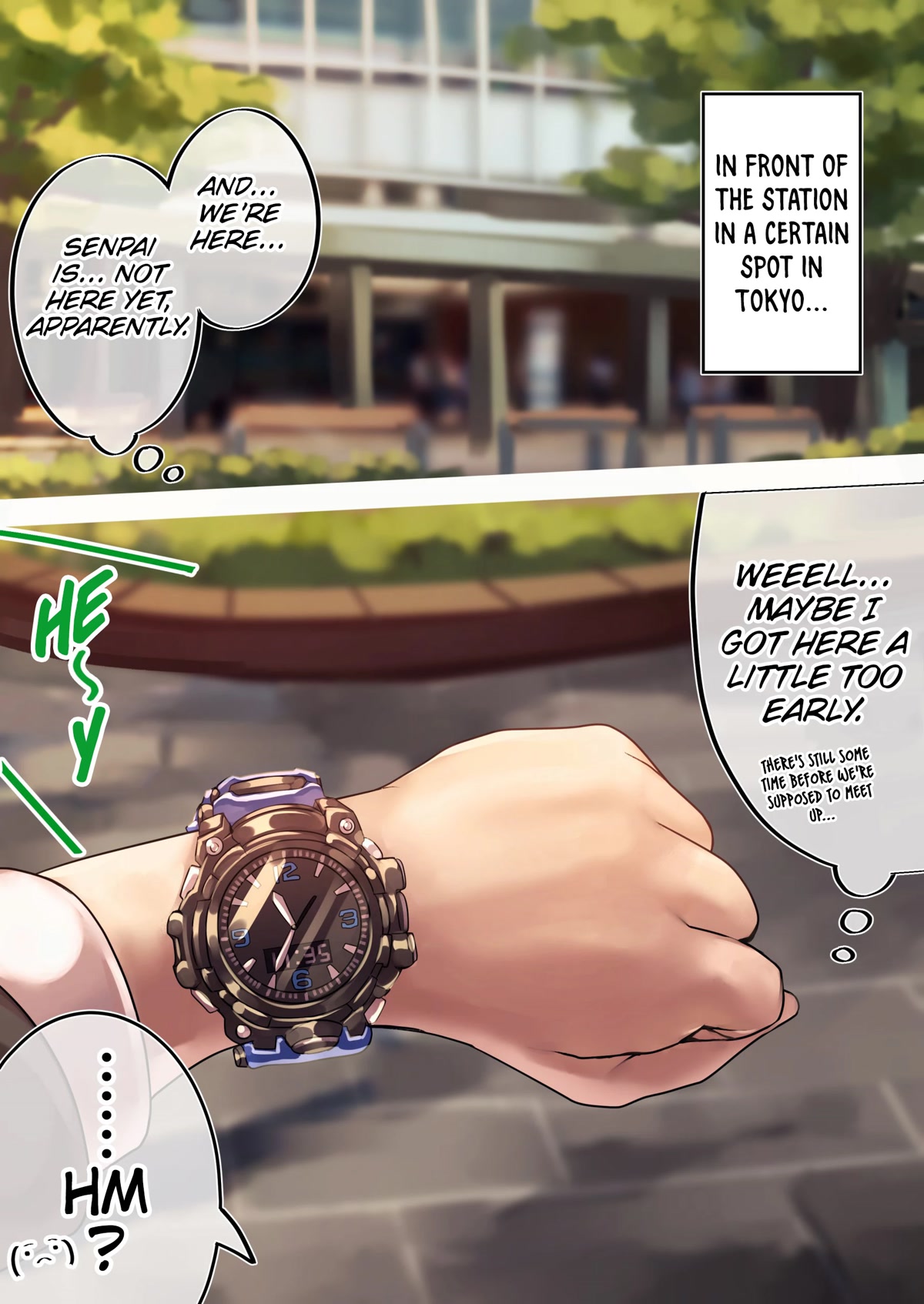 The Story Of An Otaku And A Gyaru Falling In Love Chapter 101: Epilogue: Amusement Park Date - Picture 1