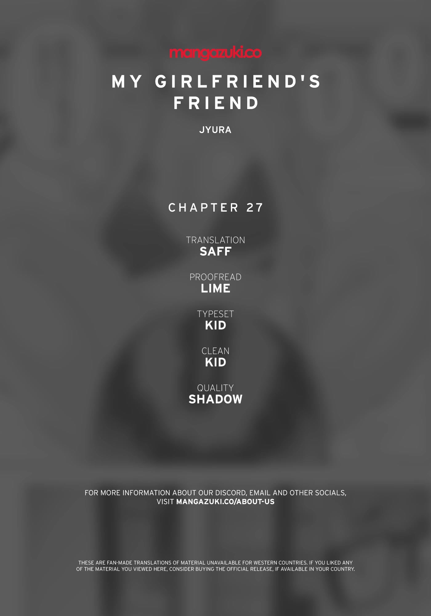 My Girlfriend's Friend Chapter 27 - Picture 1