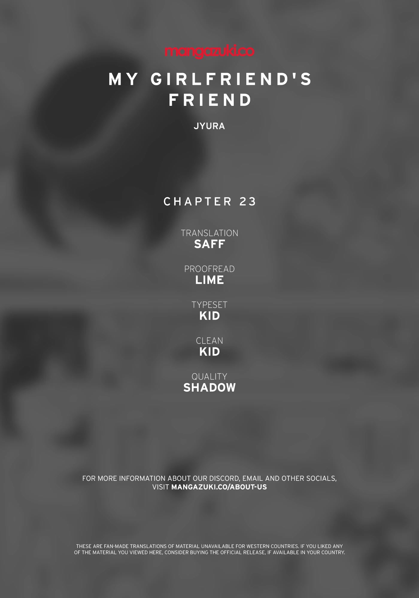 My Girlfriend's Friend Chapter 23 - Picture 1