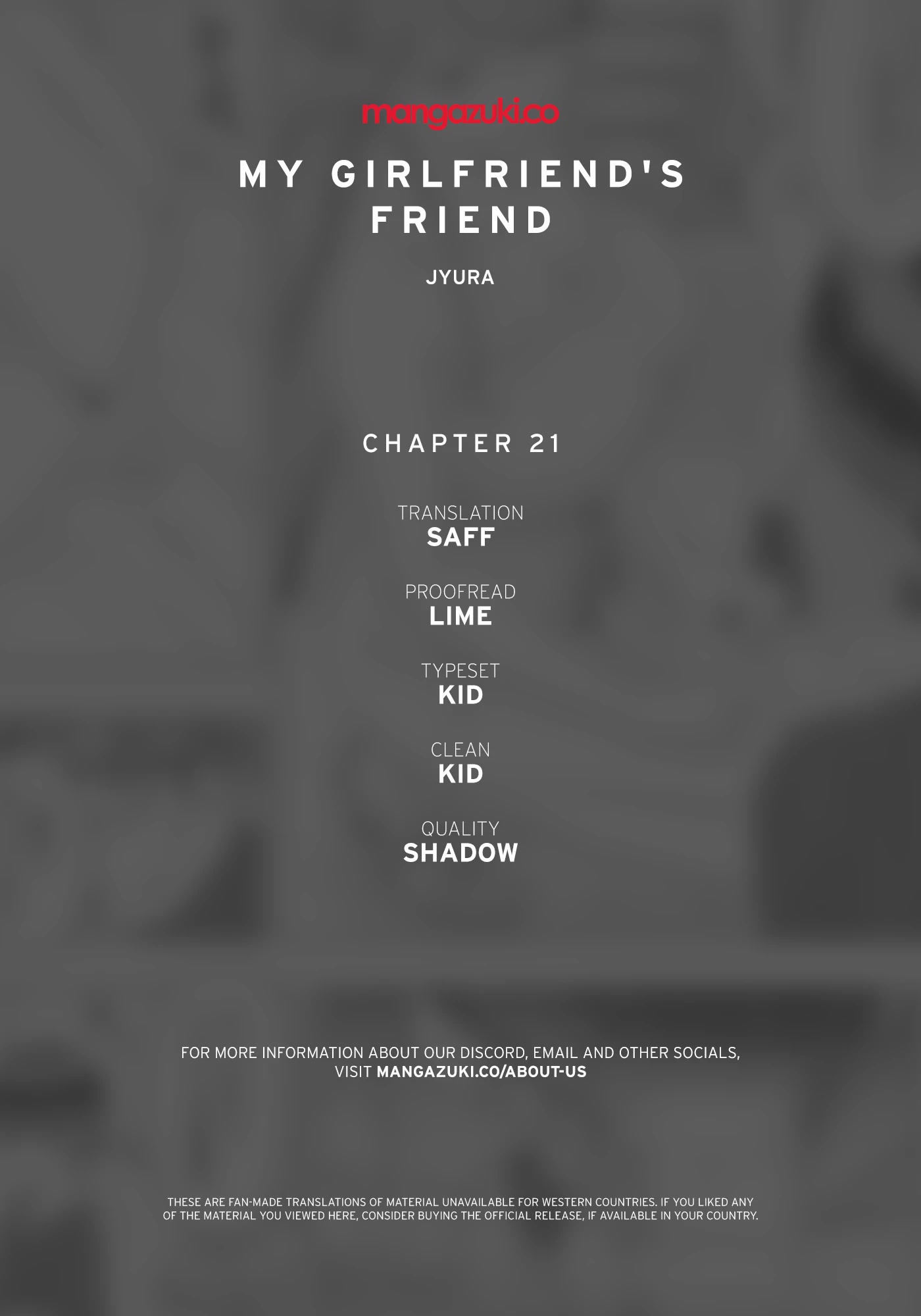 My Girlfriend's Friend Chapter 21 - Picture 1