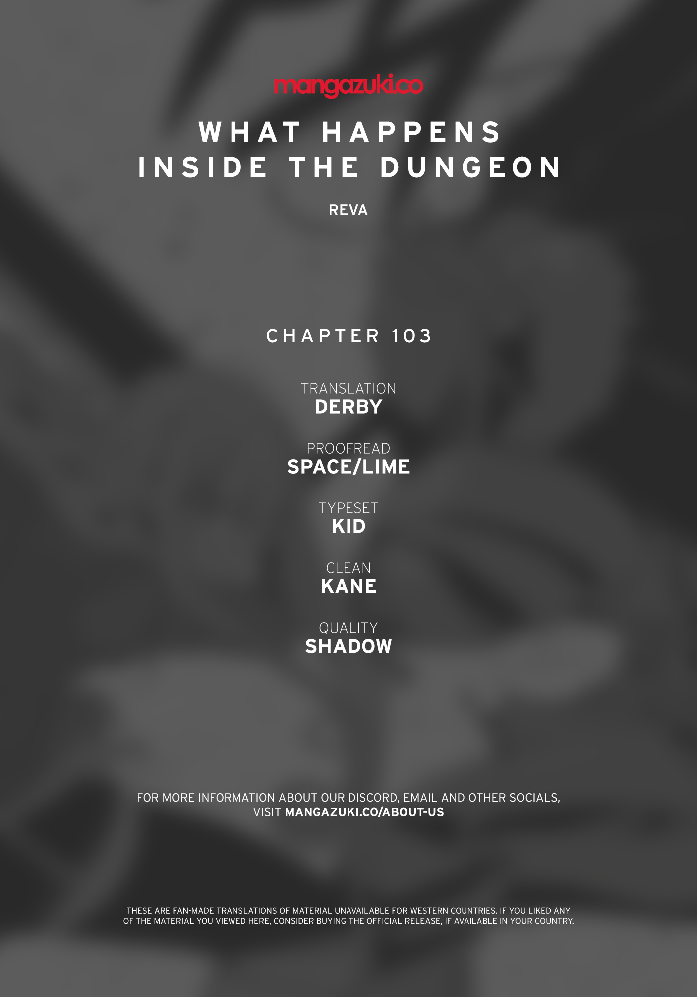 What Happens Inside The Dungeon Chapter 103 - Picture 1