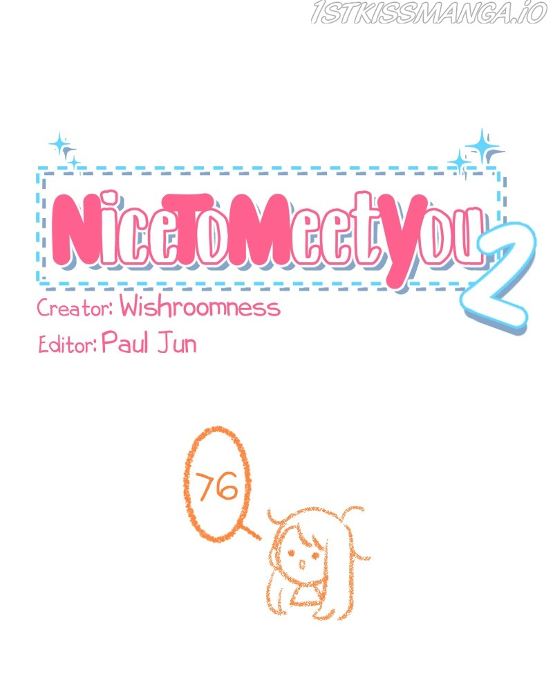 Nice To Meet You Chapter 77 - Picture 1