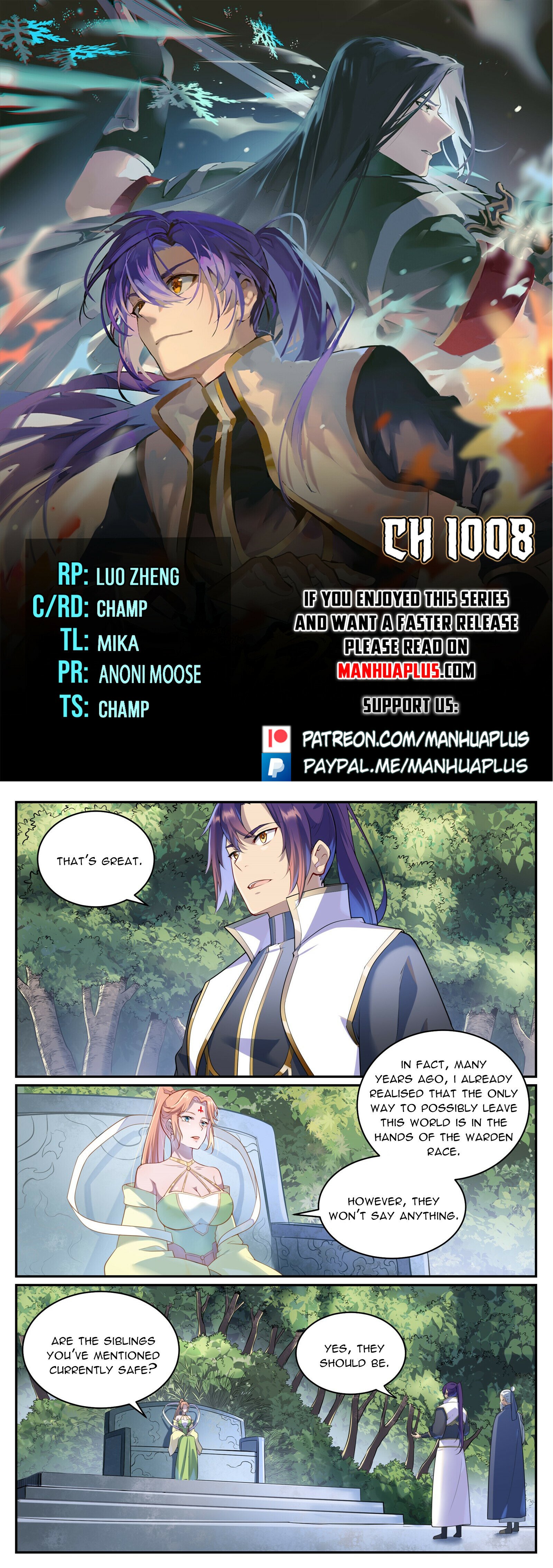 Apotheosis Chapter 1008 - Picture 1