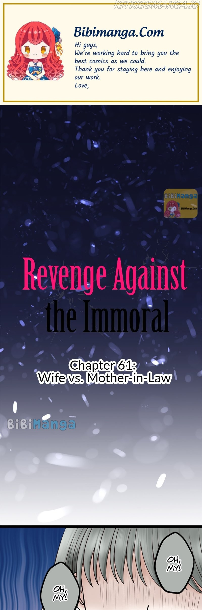 Revenge Against The Immoral Chapter 61 - Picture 1