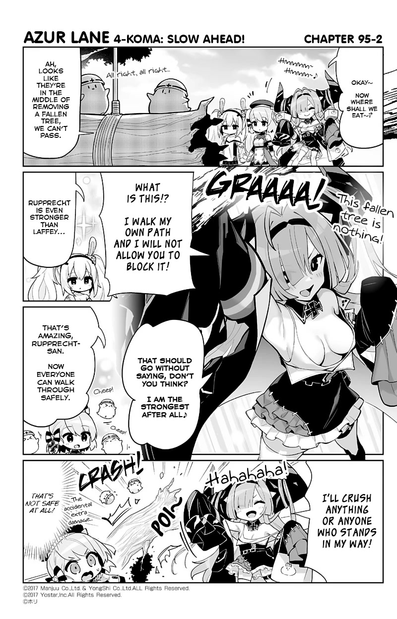 Azur Lane 4-Koma: Slow Ahead Chapter 95 - Picture 2