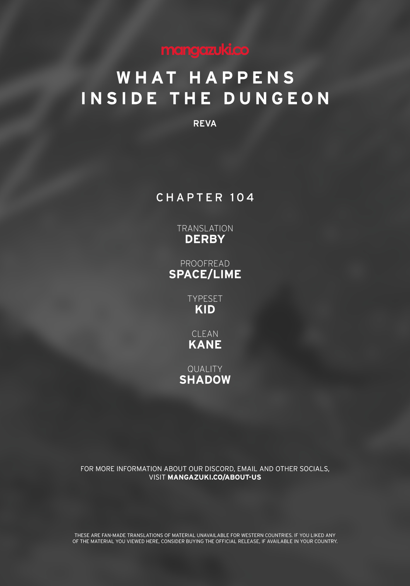 What Happens Inside The Dungeon Chapter 104 - Picture 1