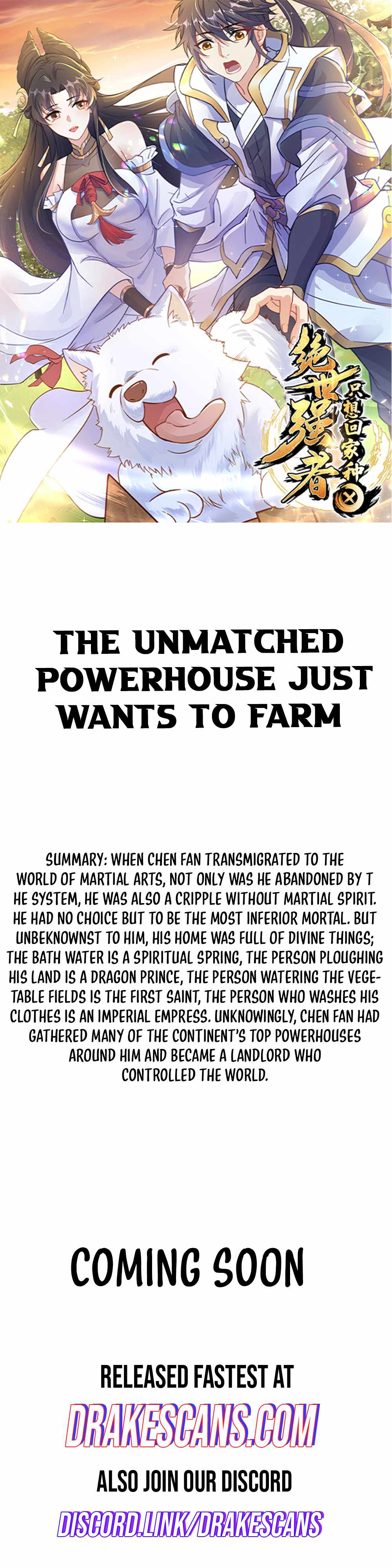 The Unmatched Powerhouse Just Wants To Farm Chapter Coming_Soon - Picture 1