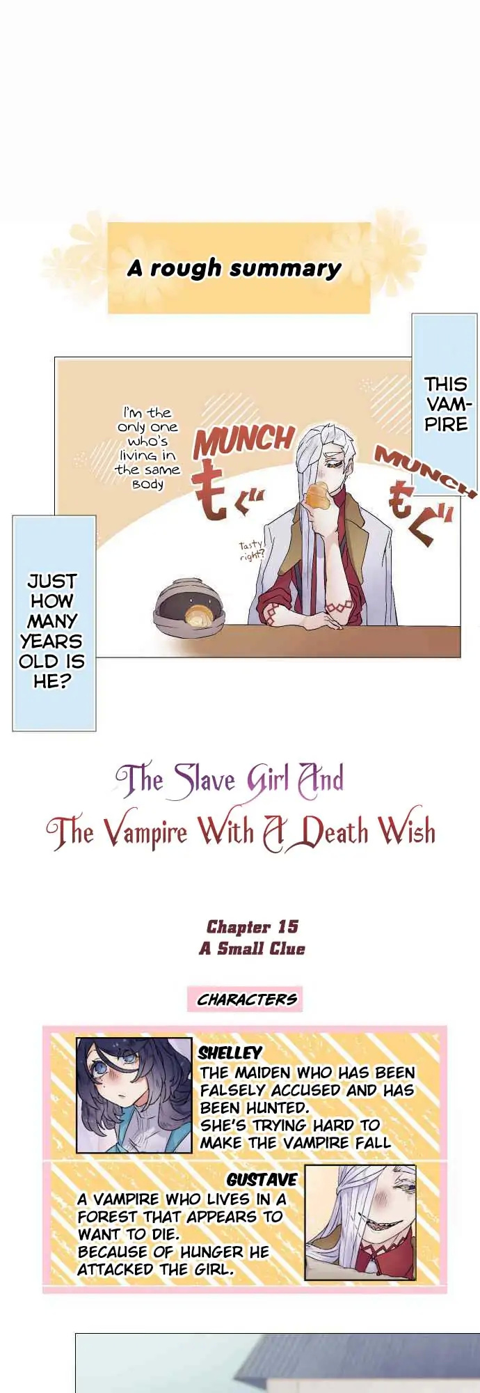 The Slave Girl And The Vampire With A Death Wish Chapter 15 - Picture 2