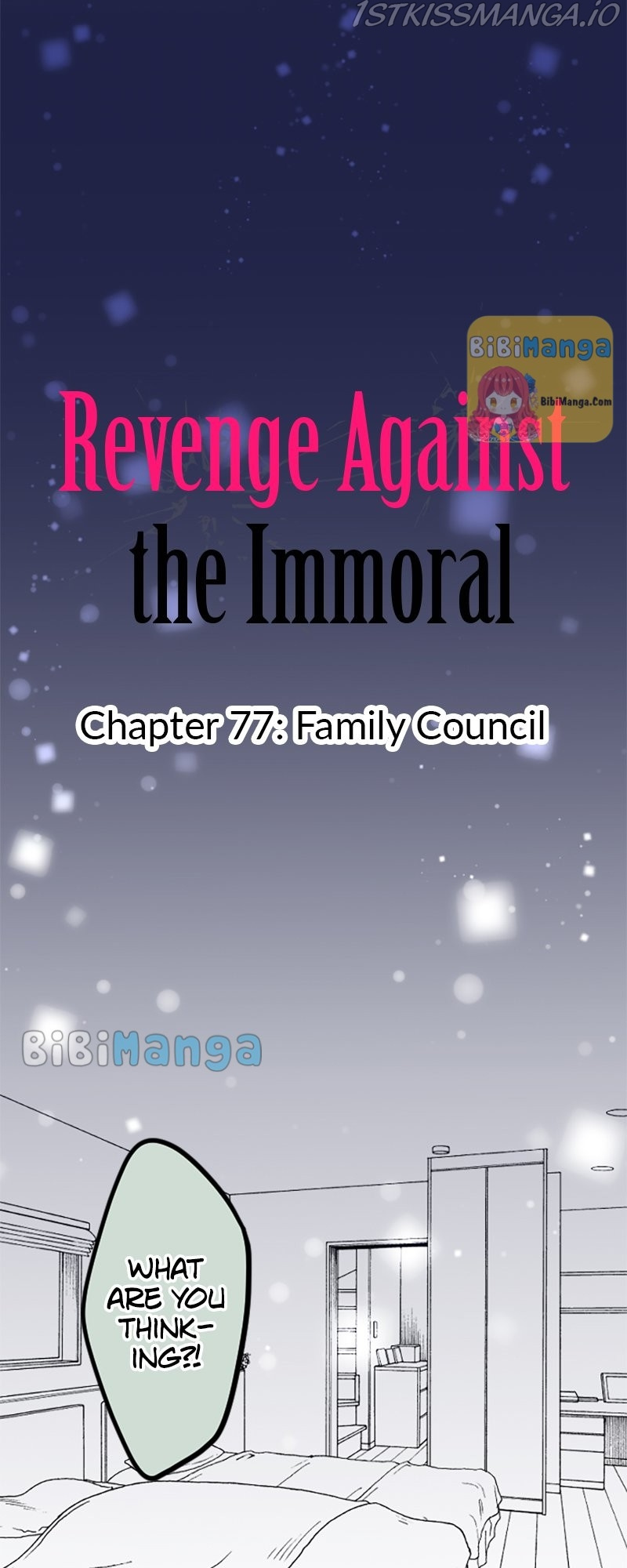 Revenge Against The Immoral Chapter 77 - Picture 3