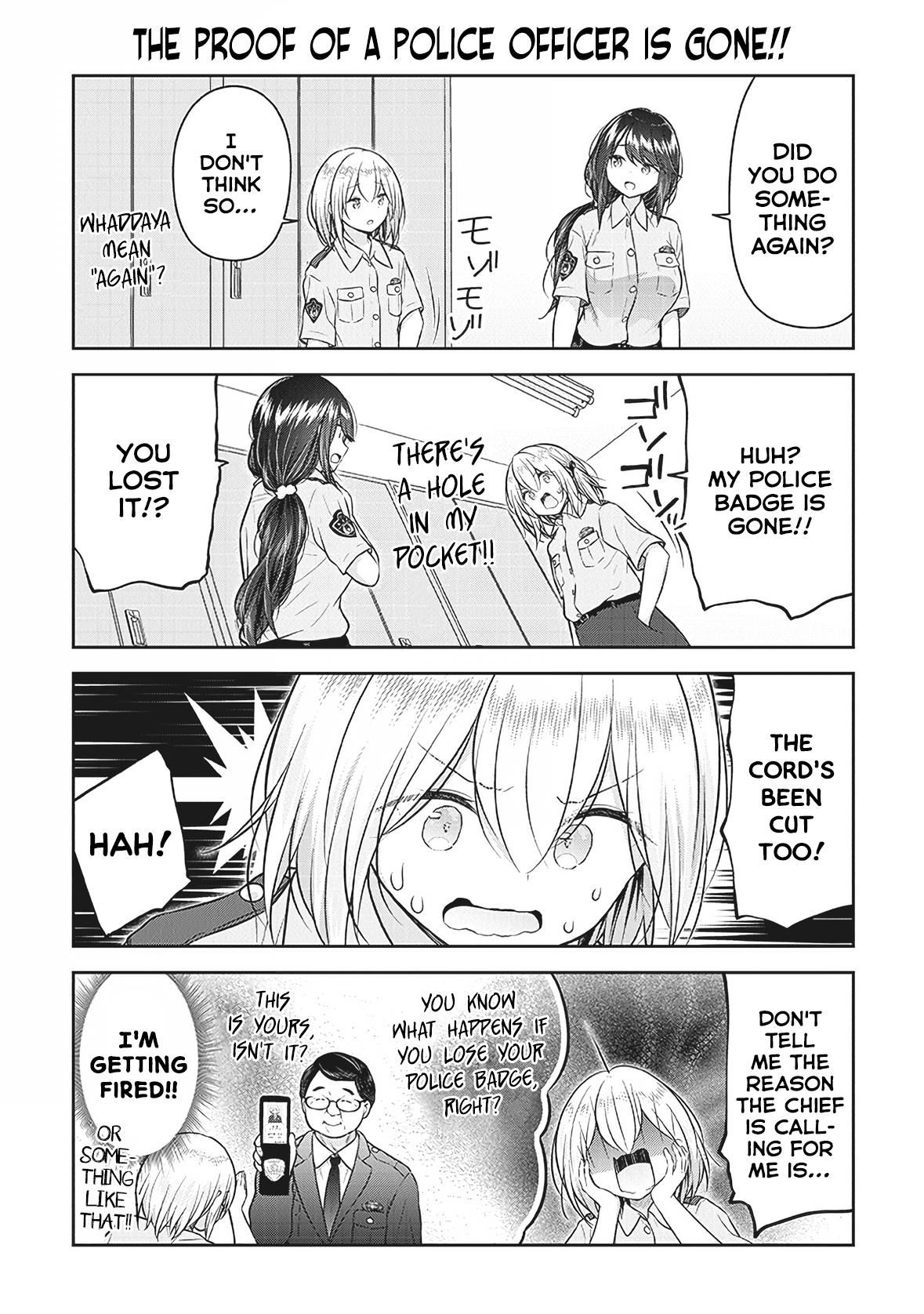Constable Sakuma And Constable Hanaoka Started Dating - Page 3