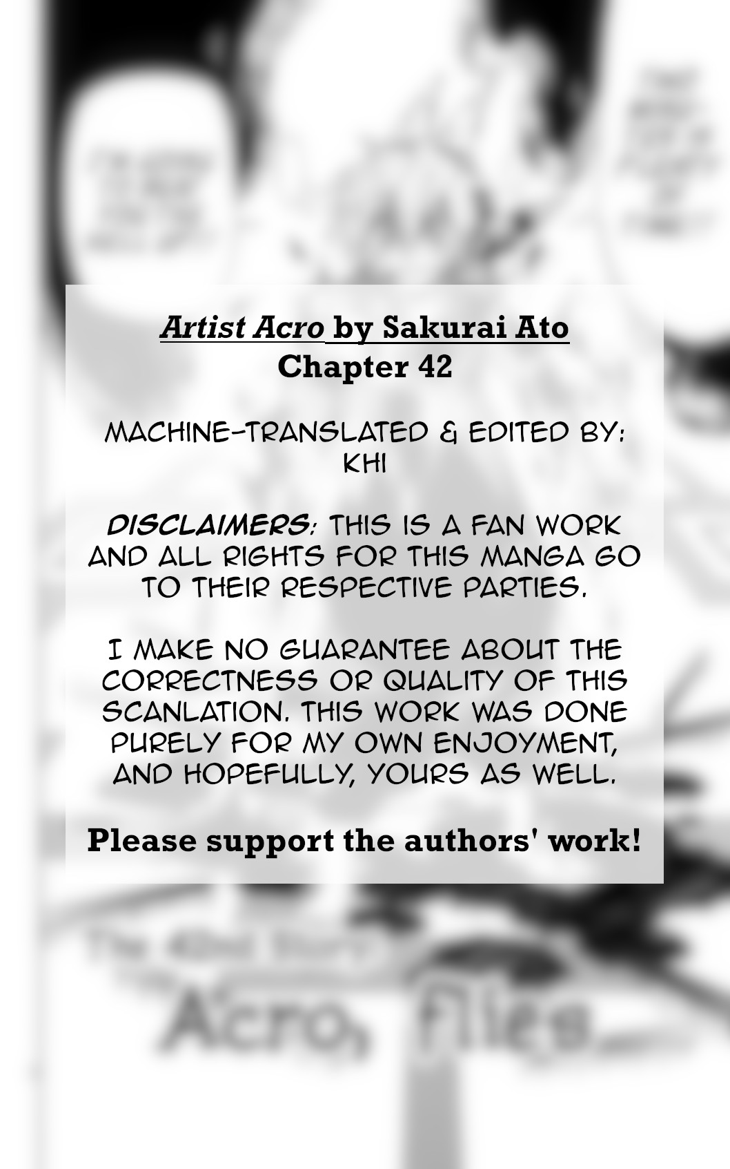 Artist Acro Vol.5 Chapter 42 - Picture 3