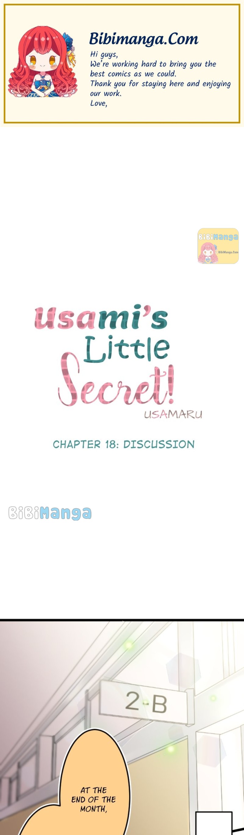 Usami’S Little Secret! Chapter 18 - Picture 1