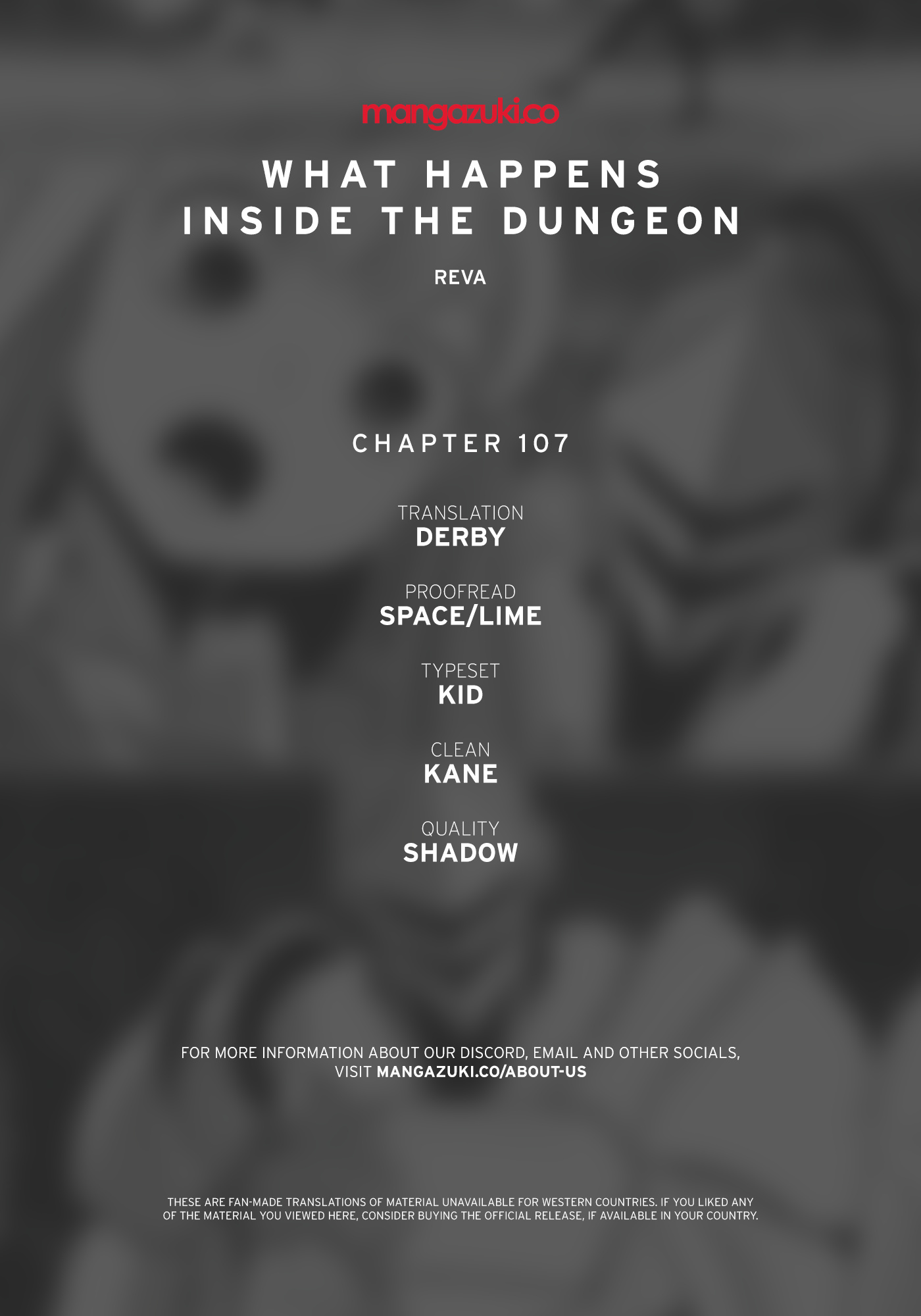 What Happens Inside The Dungeon Chapter 107: The End Of The Journey [2] - Picture 1