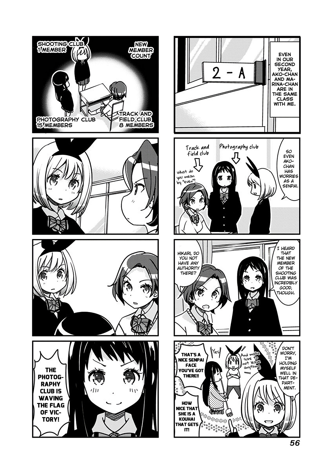 Rifle Is Beautiful Vol.6 Chapter 143: The Senpai Thinks Her Kouhais Are Cute - Picture 3