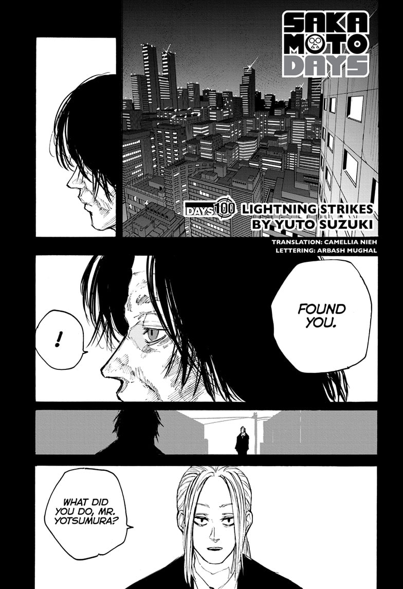 Sakamoto Days Chapter 100 - Picture 1