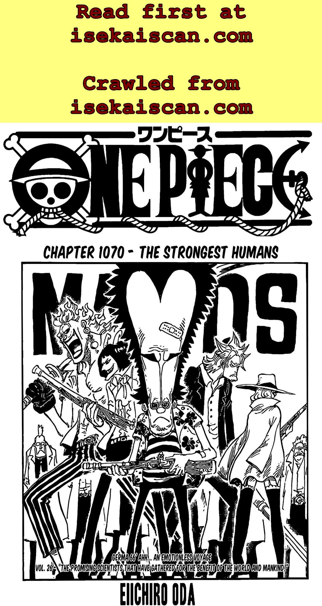 One Piece Chapter 1070 - Picture 1