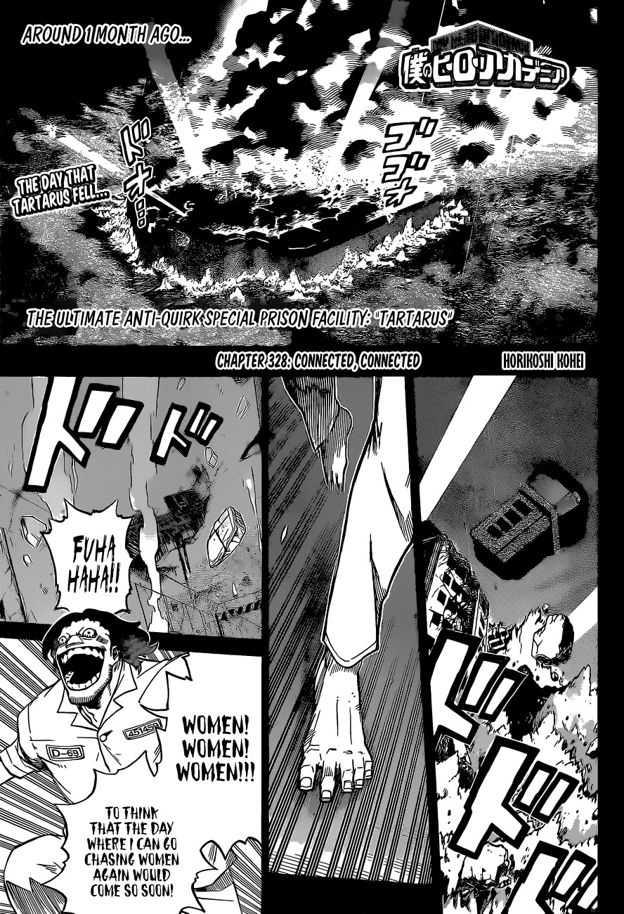 Boku No Hero Academia Chapter 328: Connected, Connected - Picture 1