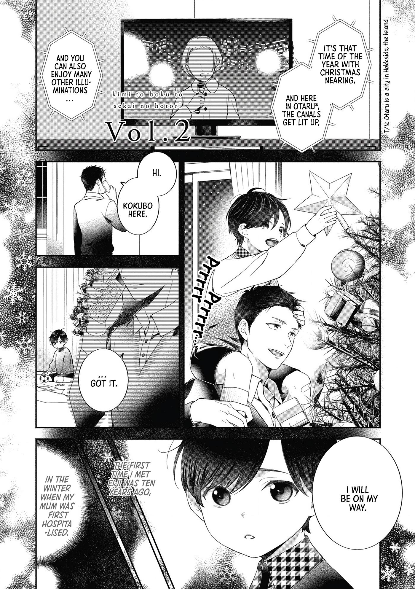 Kimi To Boku To Sekai No Hotori - Futari Bocchi Christmas - Page 2