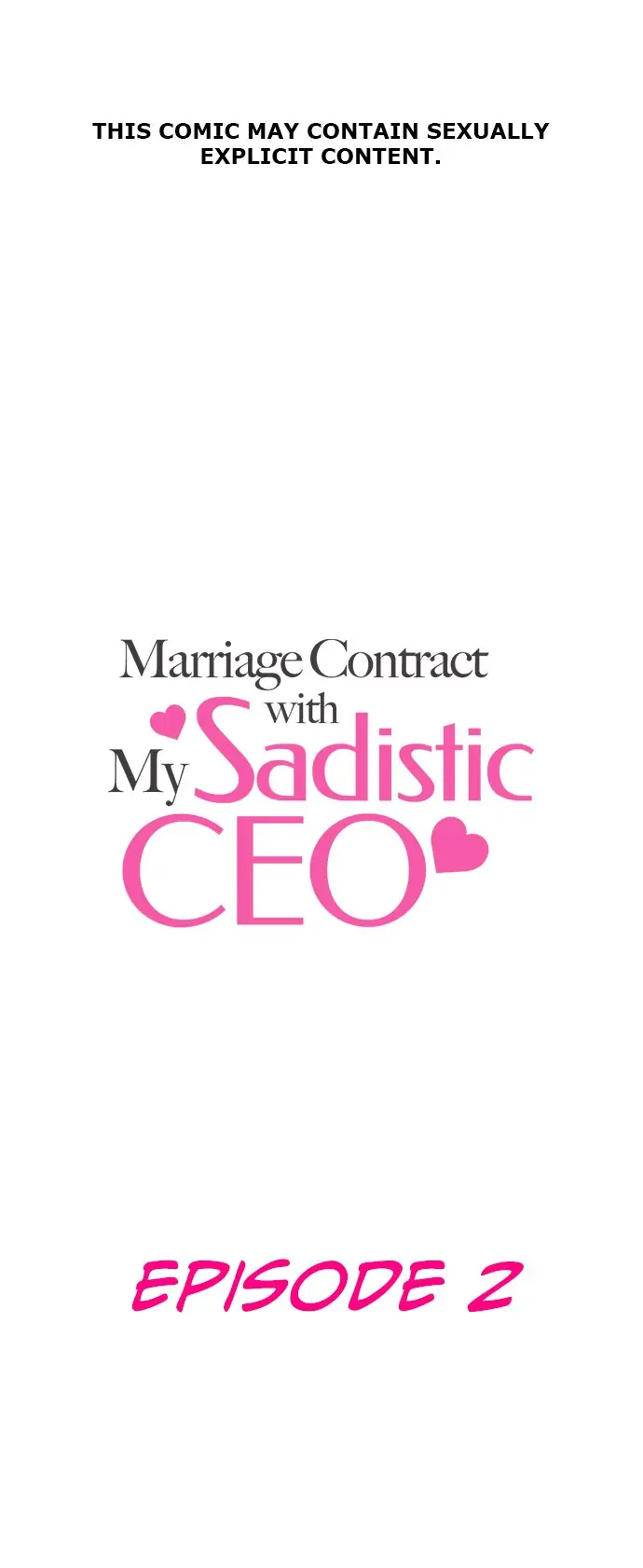 Marriage Contract With My Sadistic Ceo Chapter 2 - Picture 1