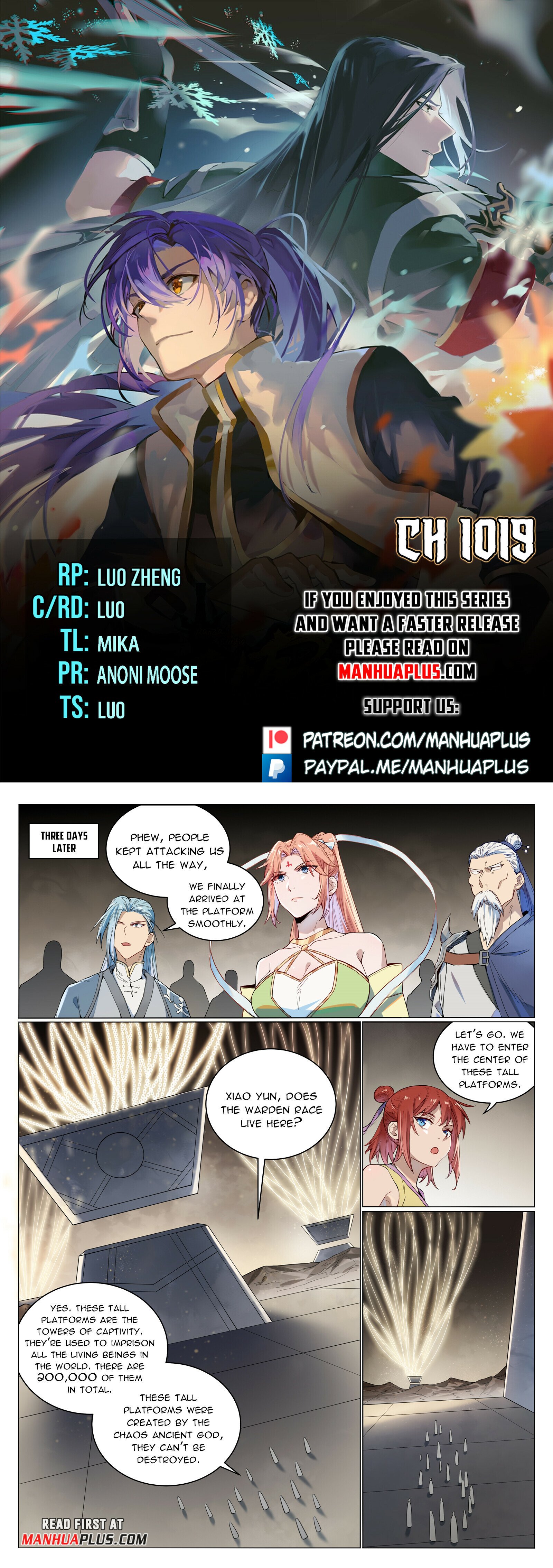 Apotheosis Chapter 1019 - Picture 1