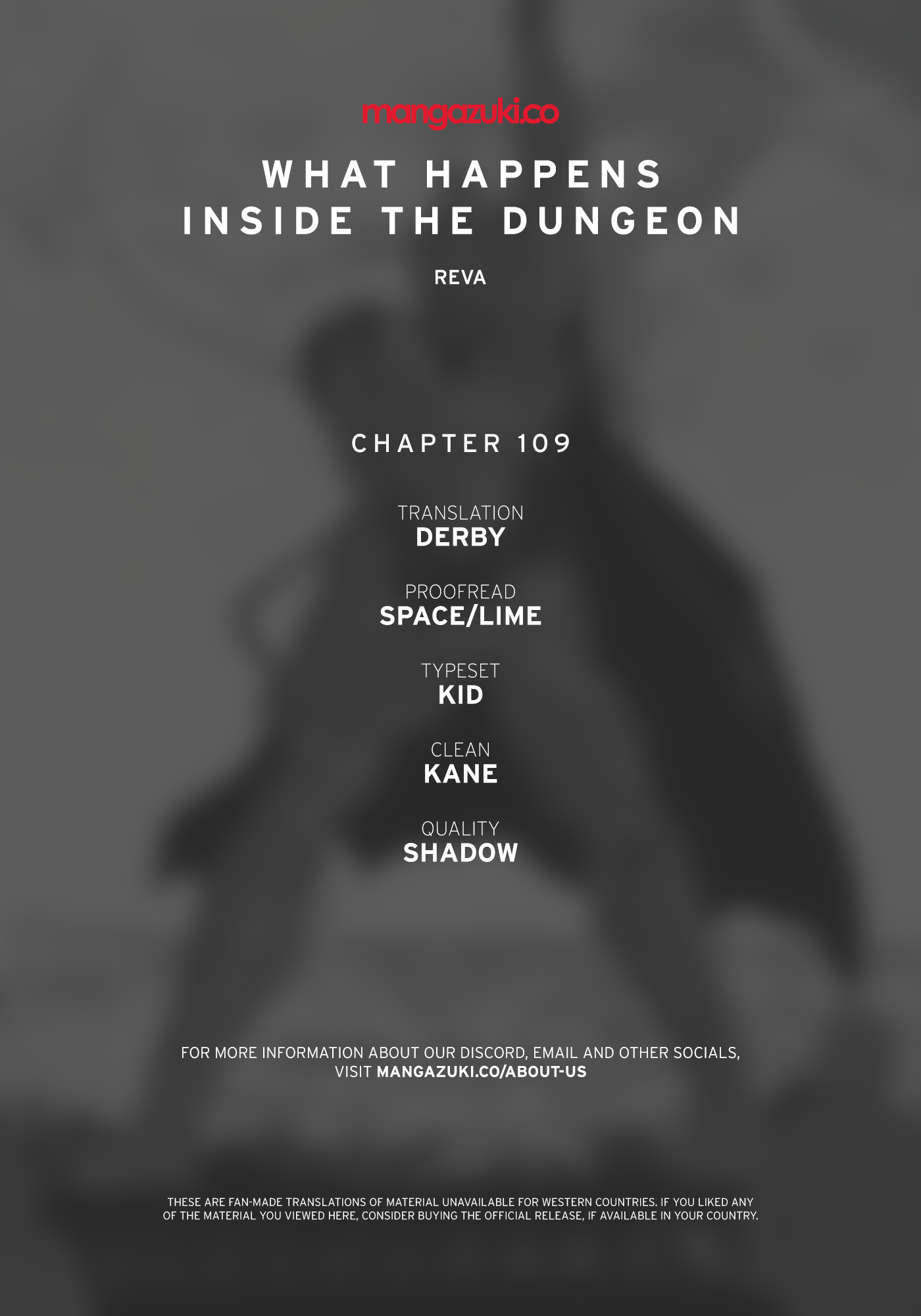 What Happens Inside The Dungeon Chapter 109: The End Of The Journey [4] - Picture 1