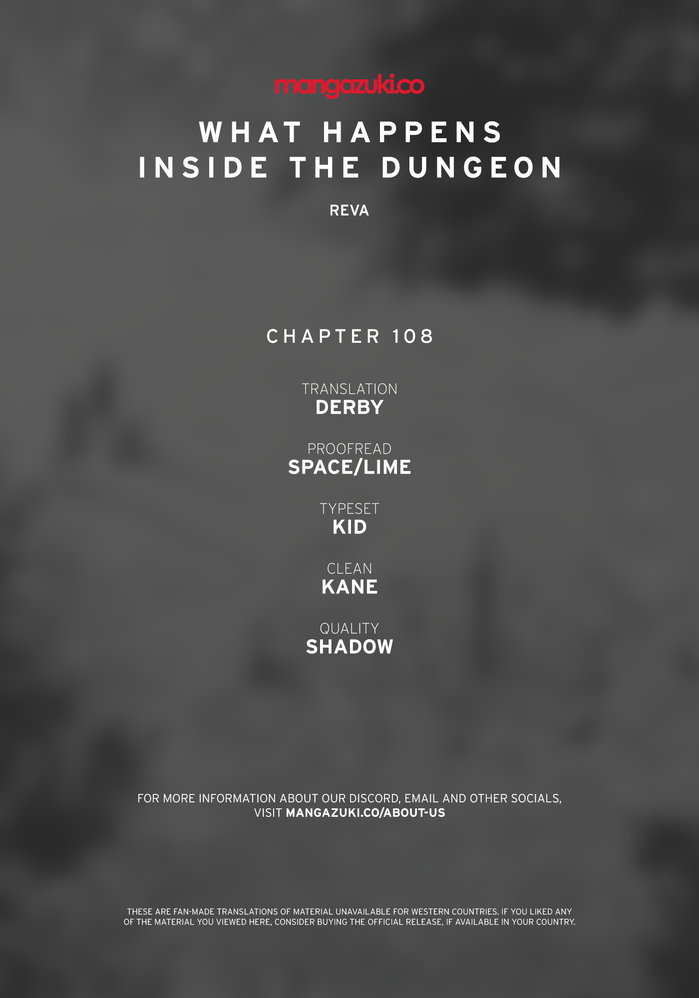 What Happens Inside The Dungeon Chapter 108: The End Of The Journey [3] - Picture 1