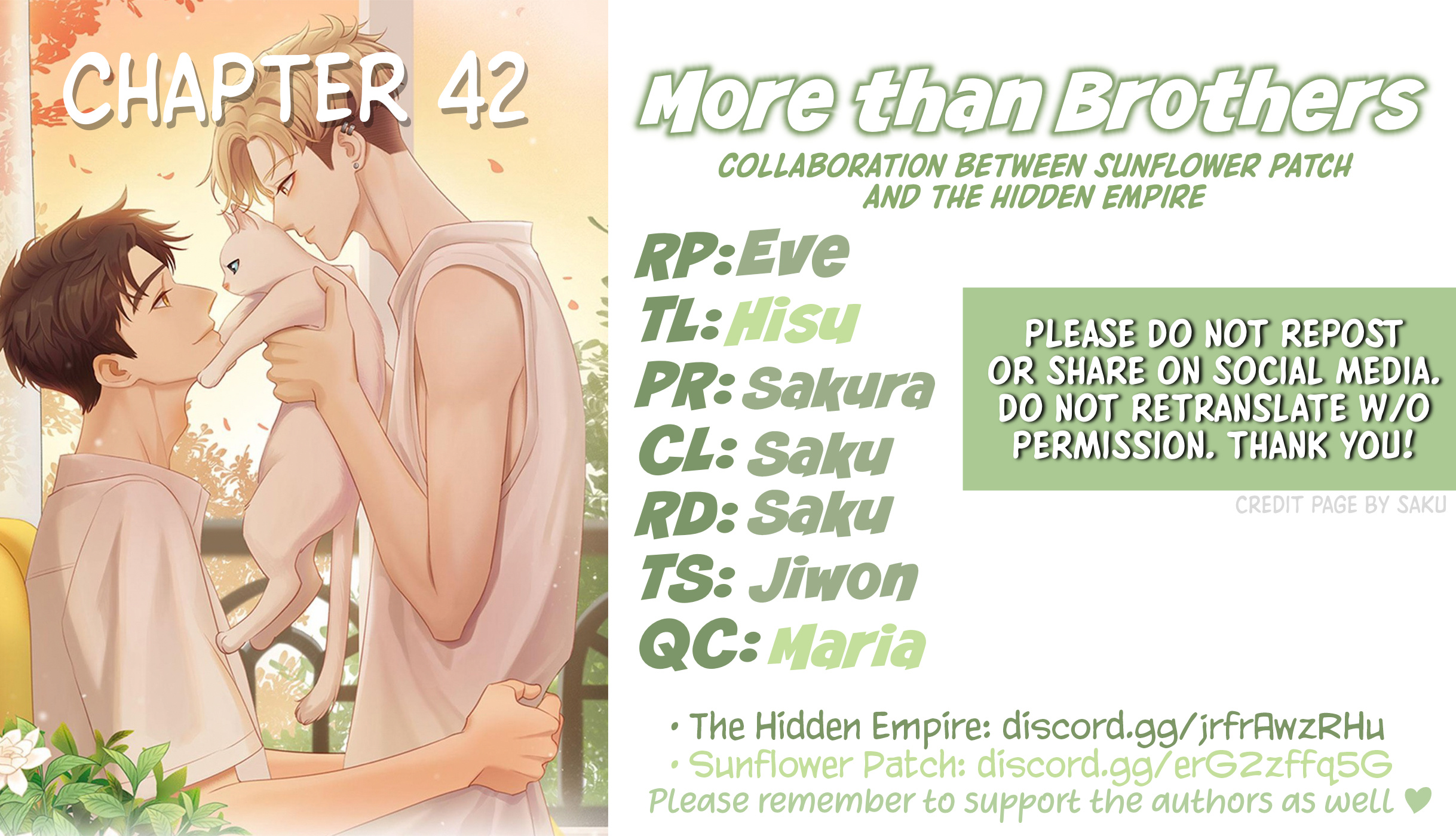 More Than Brothers Chapter 42: When Two Foes Meet - Picture 1