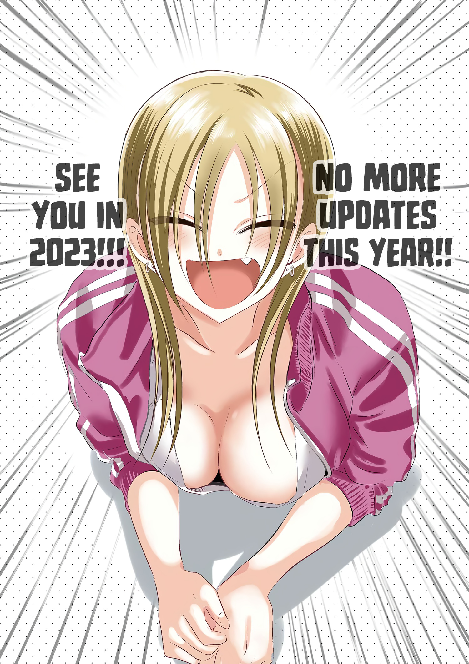 Please Go Home, Akutsu-San! Chapter 127.6: See You Next Year! - Picture 1