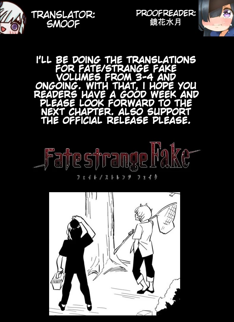 Fate/strange Fake Chapter 12.5: A Battle Without Heroic Spirits - Picture 1