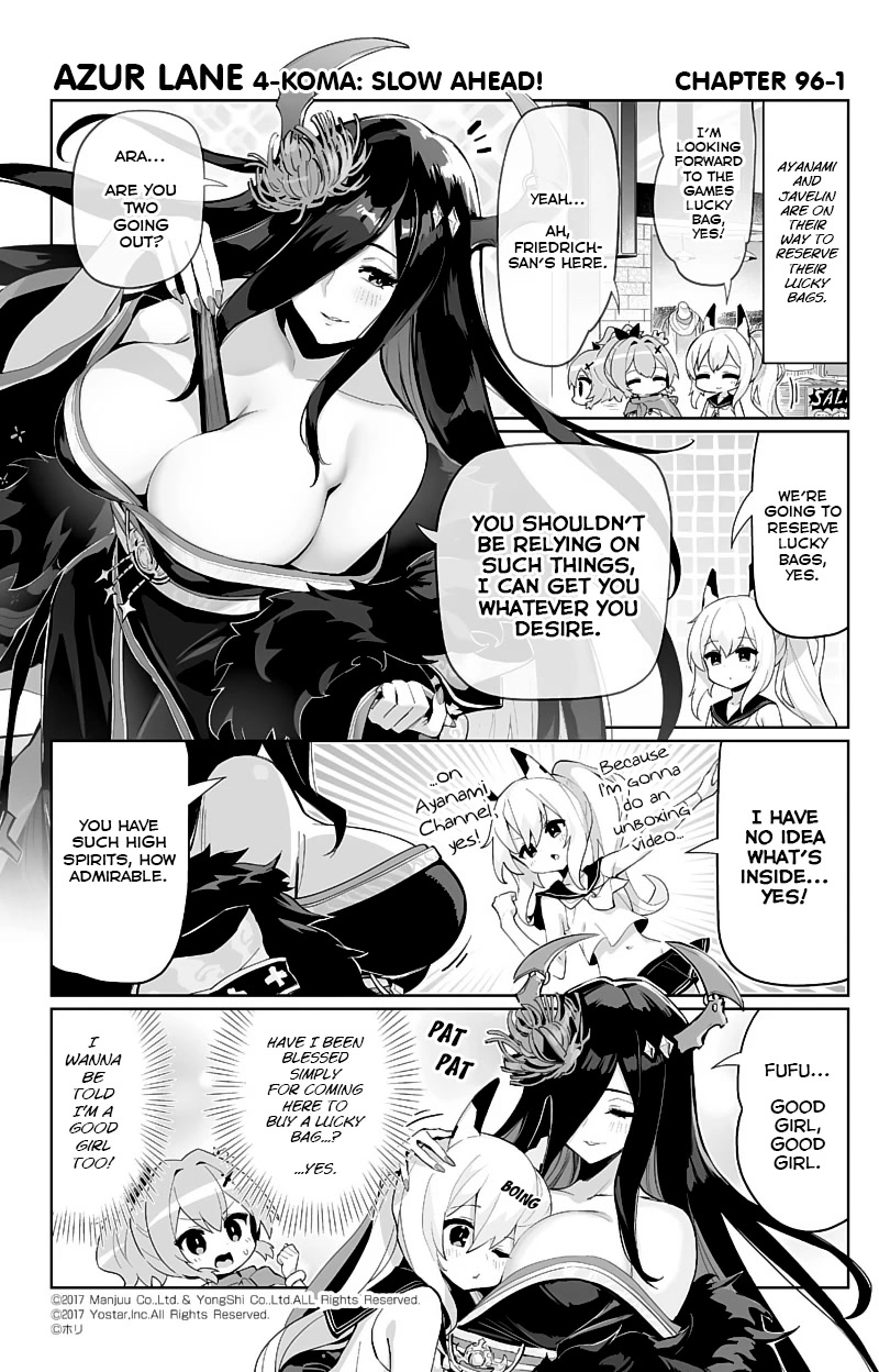 Azur Lane 4-Koma: Slow Ahead Chapter 96 - Picture 1
