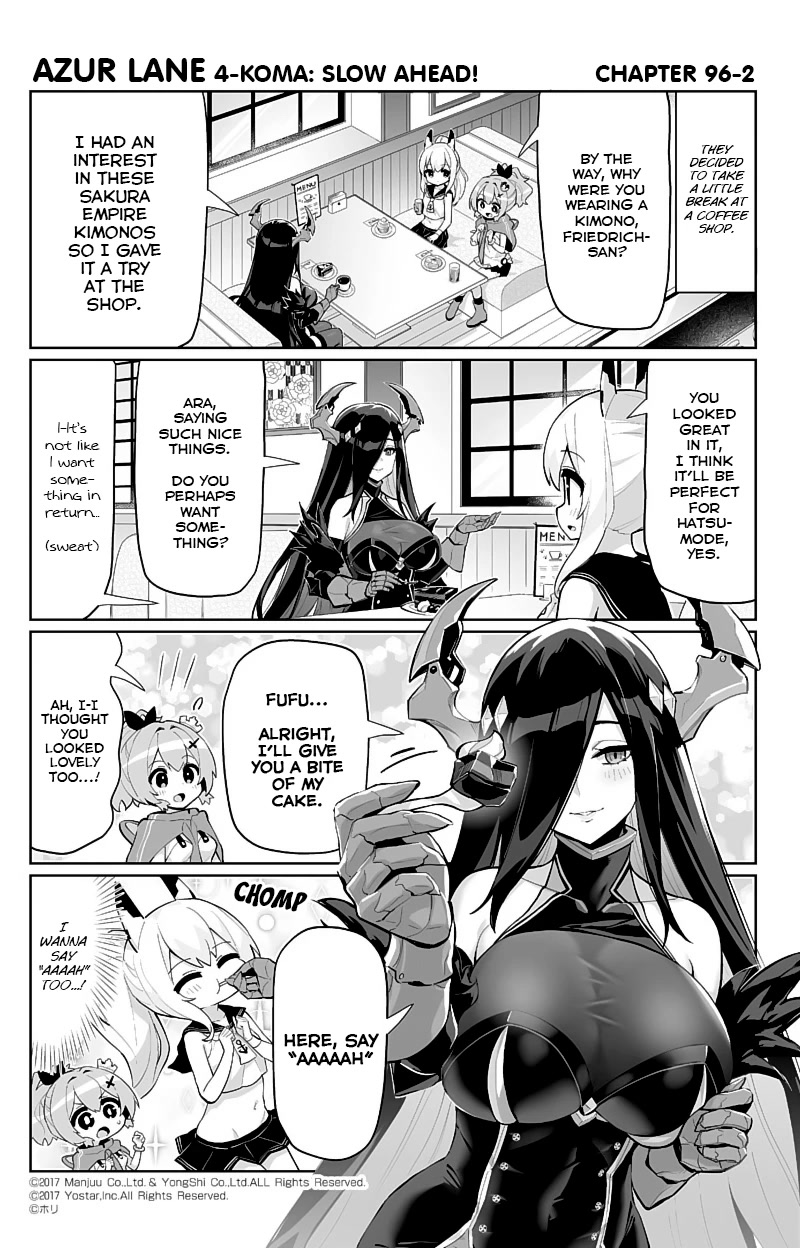 Azur Lane 4-Koma: Slow Ahead Chapter 96 - Picture 2