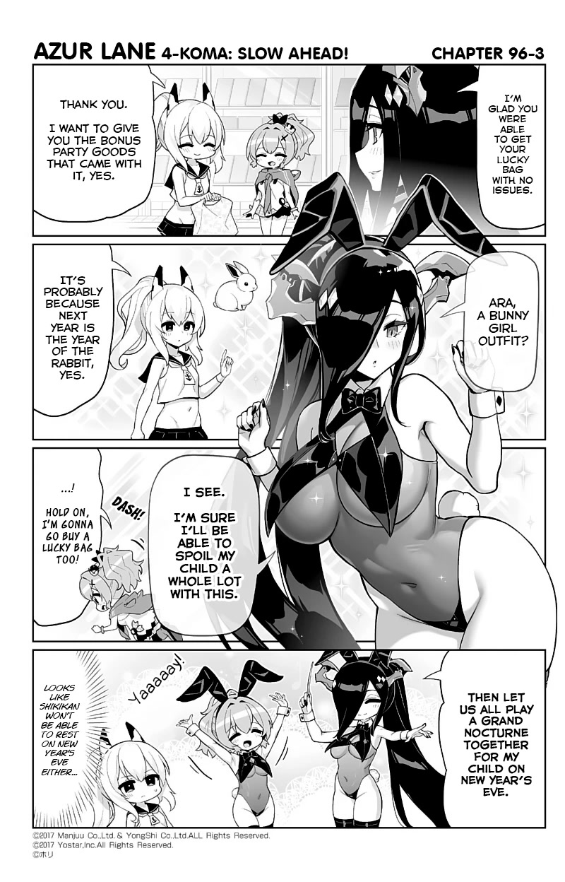 Azur Lane 4-Koma: Slow Ahead Chapter 96 - Picture 3