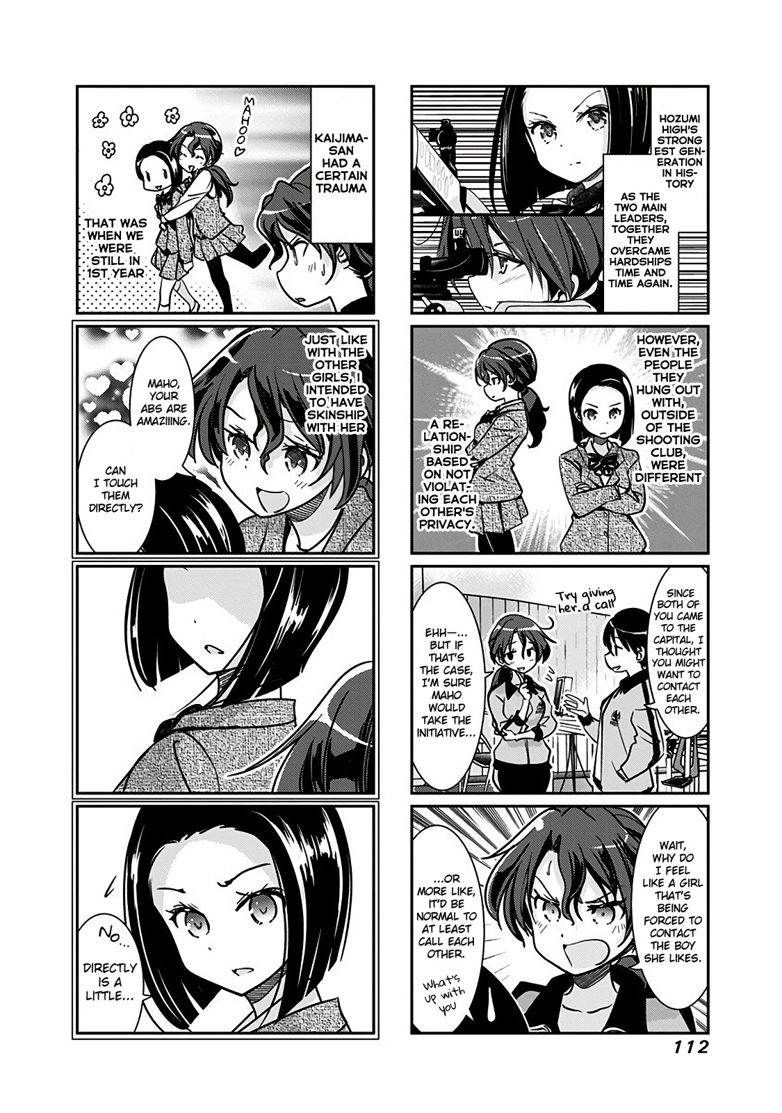 Rifle Is Beautiful Vol.6 Chapter 157: Kogomori And Kaijima's Unexpectedly Delicate Line Convo - Picture 3