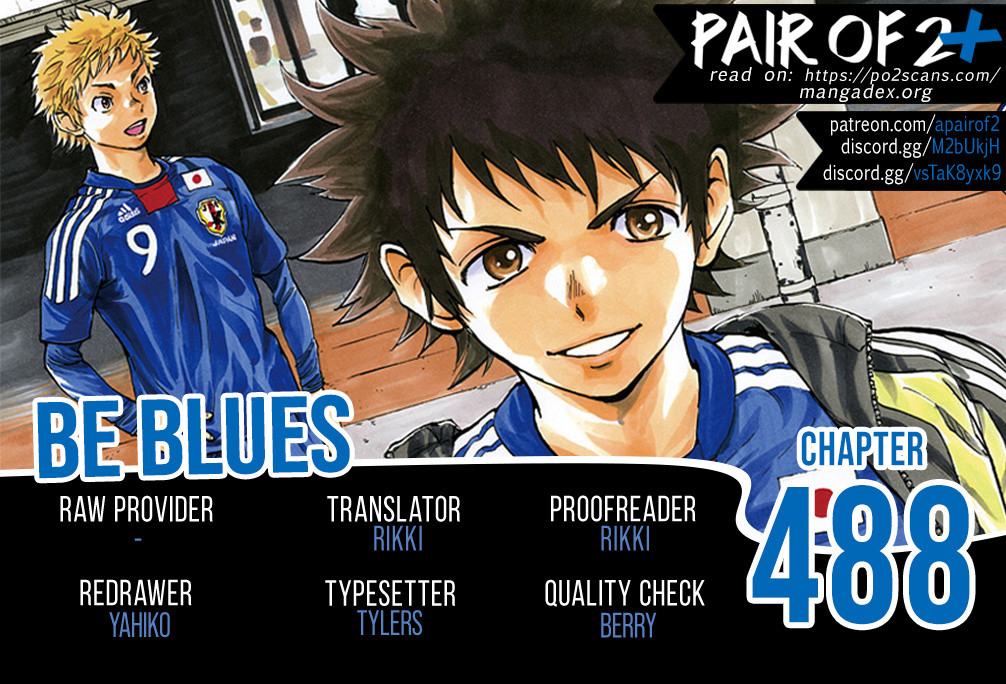 Be Blues ~Ao Ni Nare~ Vol.49 Chapter 488: It's Time To Score - Picture 1