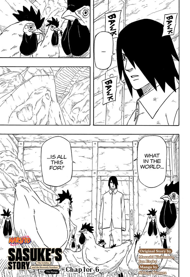 Naruto: Sasuke's Story—The Uchiha And The Heavenly Stardust: The Manga - Page 1