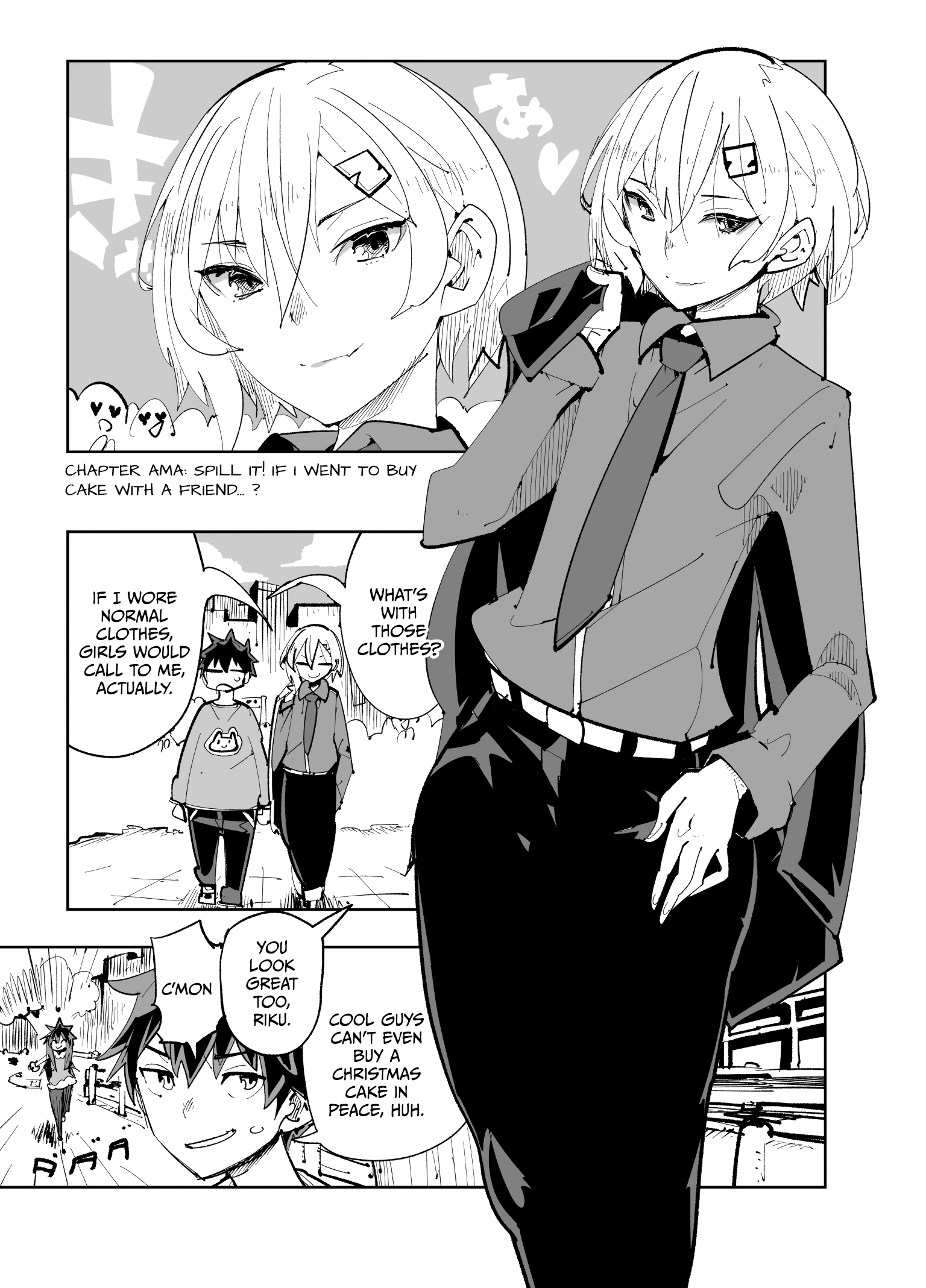 Spill It, Cocktail Knights! Chapter 23: Chapter Ama: Spill It! If I Went To Buy Cake With A Friend...? - Picture 1