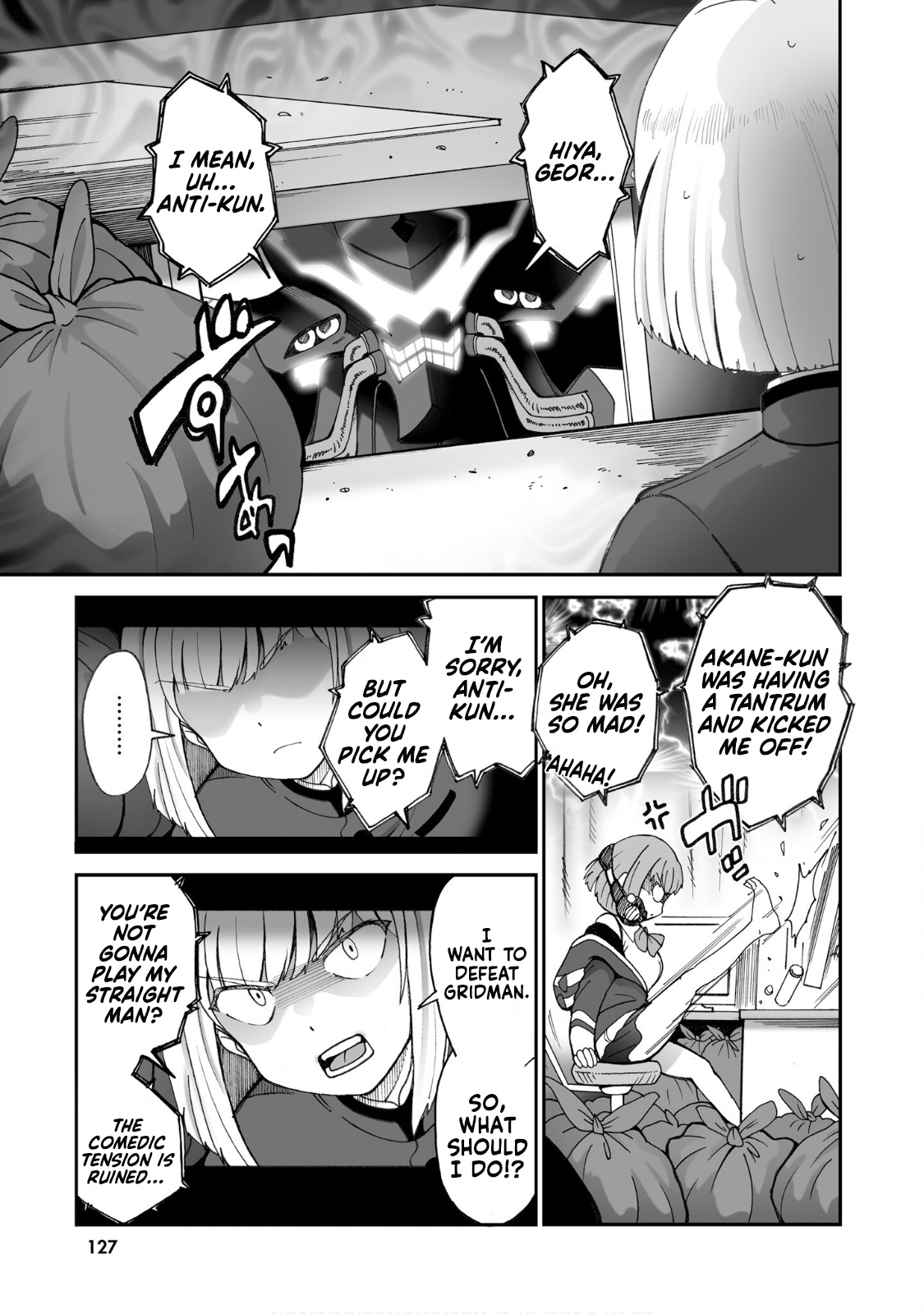 Ssss.gridman Anthology Chapter 12: The Big Sink! The Last Day Of Tsutsujidai - Picture 3