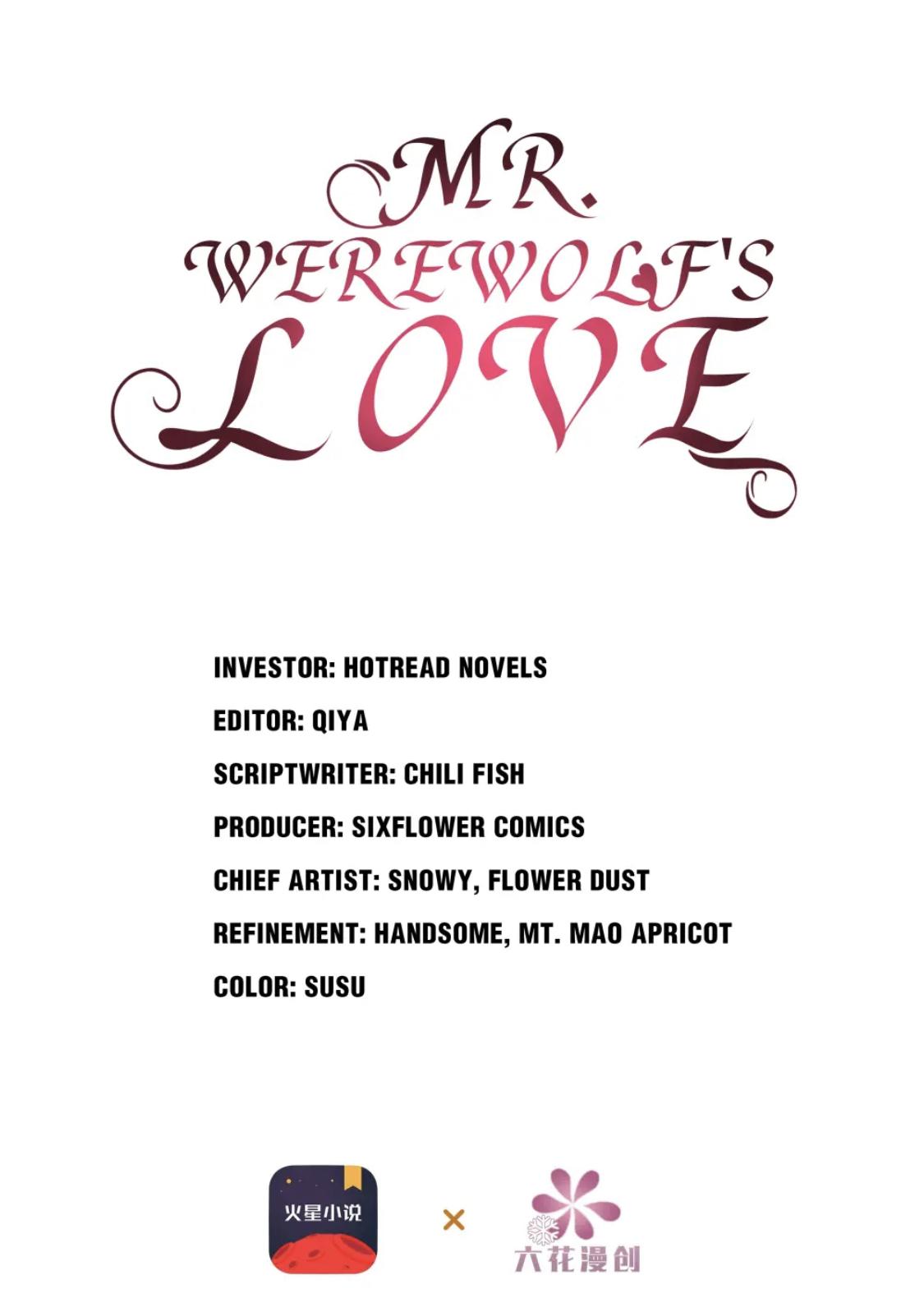 Mr. Werewolf's Love - Page 1