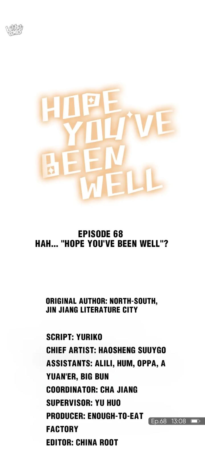 Hope You've Been Well Chapter 68 - Picture 2