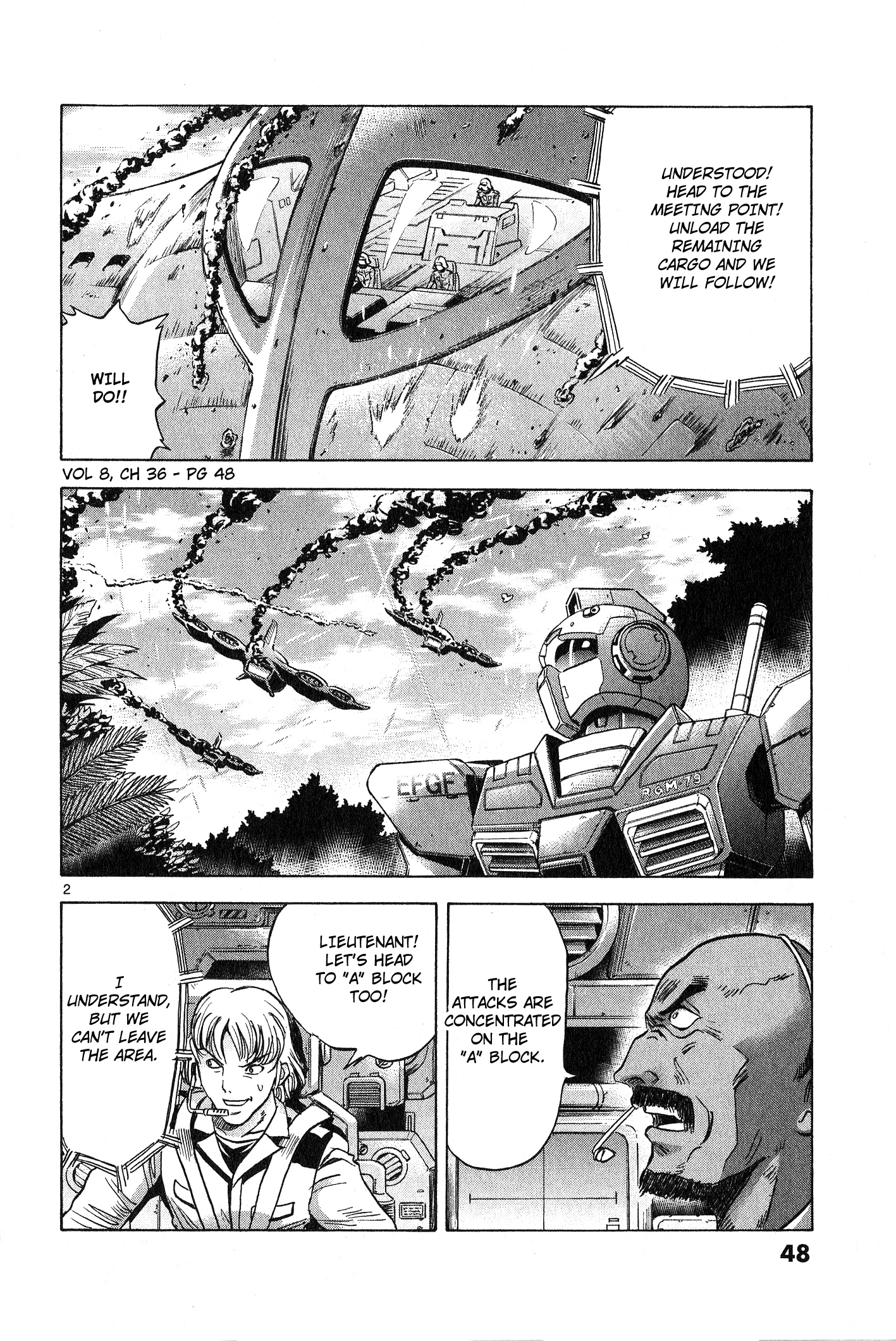 Mobile Suit Gundam Aggressor Vol.8 Chapter 36 - Picture 2