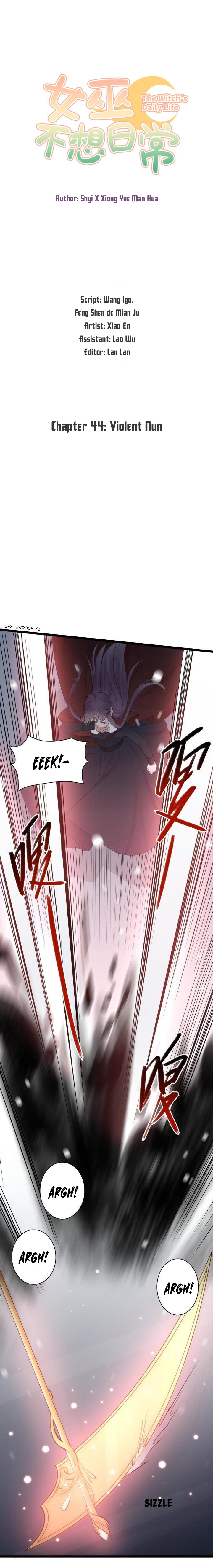 The Witch’S Daily Life Chapter 44: Violent Nun - Picture 1