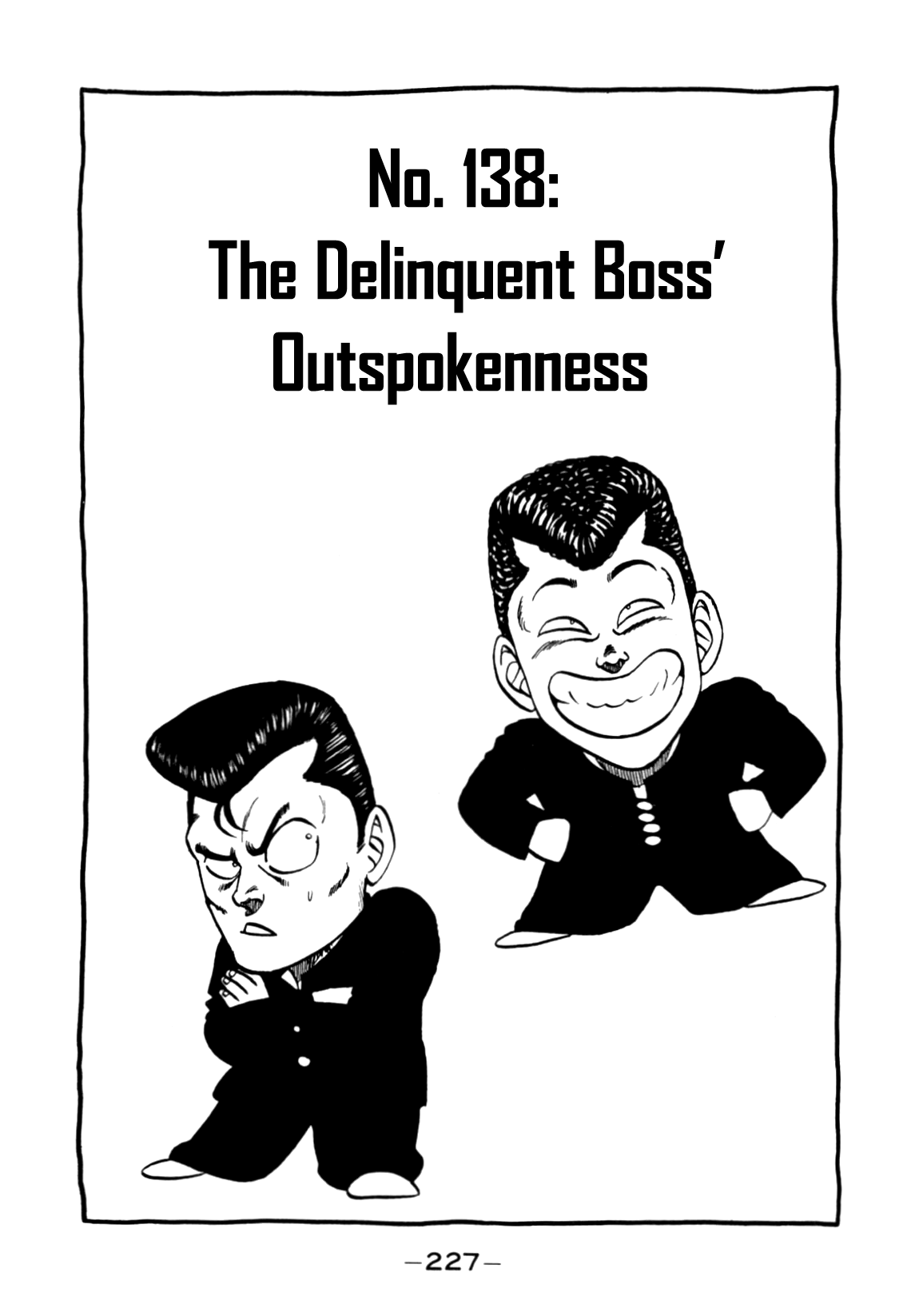 Be-Bop-Highschool Chapter 138: The Delinquent Boss' Outspokenness - Picture 1