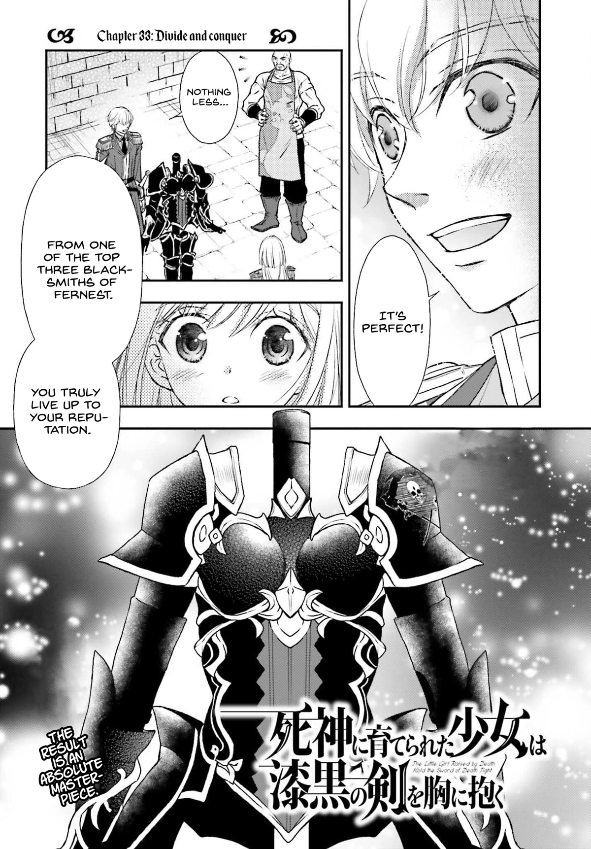 The Little Girl Raised By Death Hold The Sword Of Death Tight - Page 1