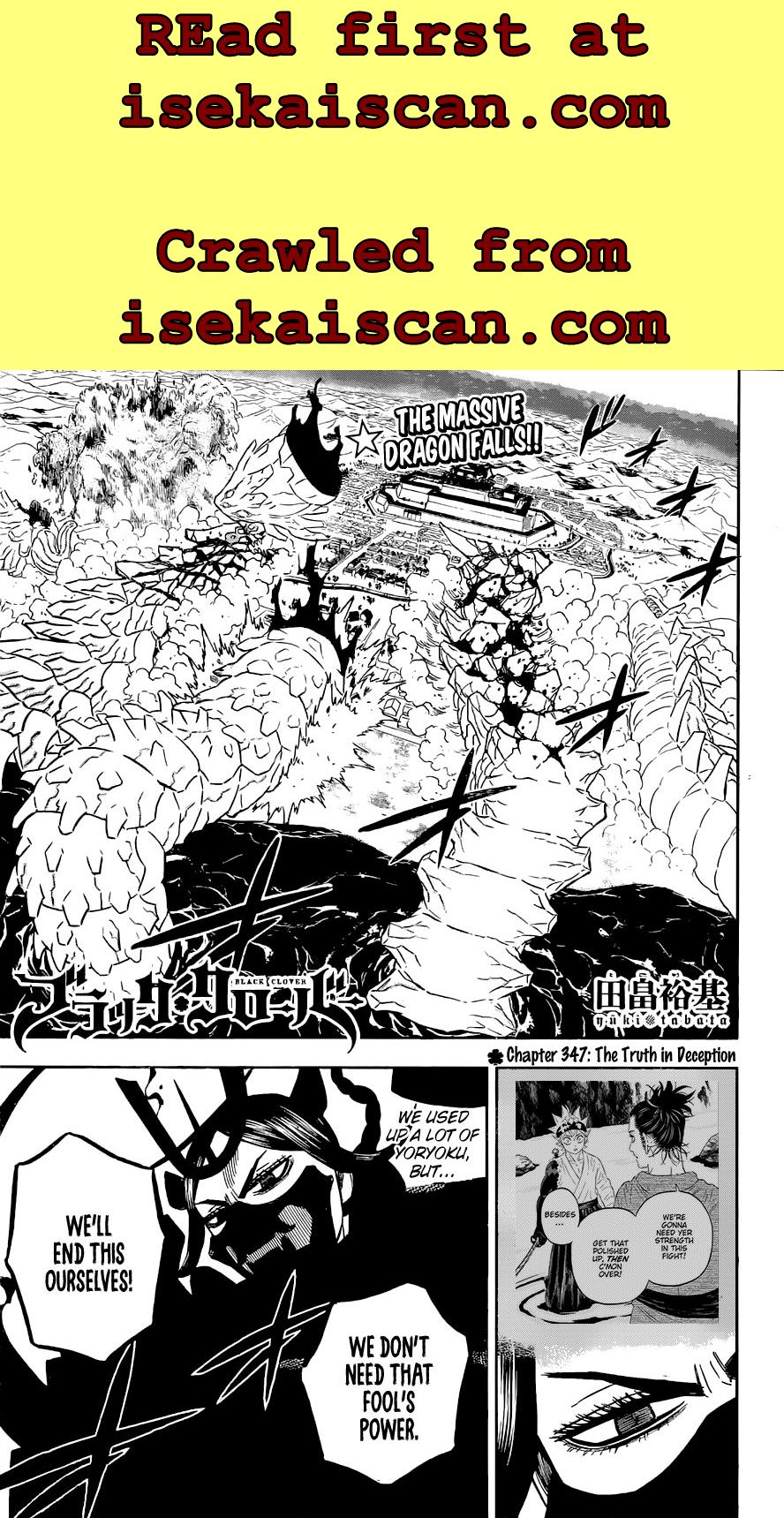 Black Clover Chapter 347 - Picture 2