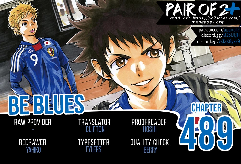 Be Blues ~Ao Ni Nare~ Chapter 489: The Final League Be Blue [End] - Picture 1