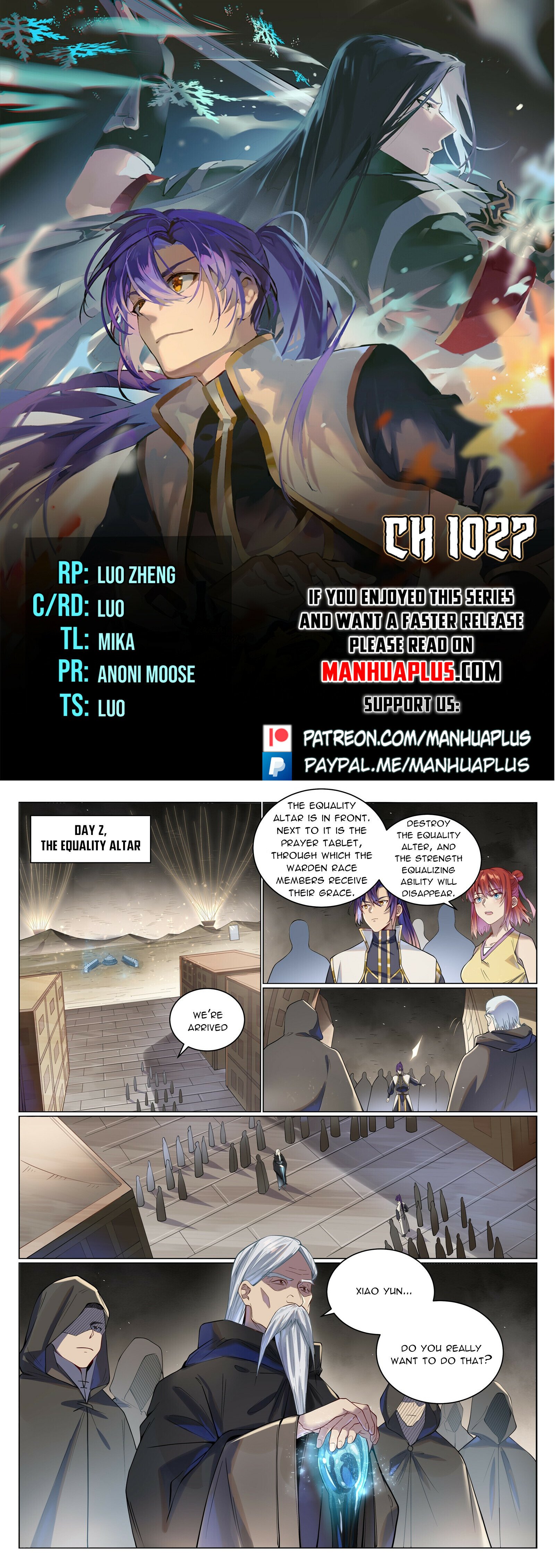 Apotheosis Chapter 1027 - Picture 1