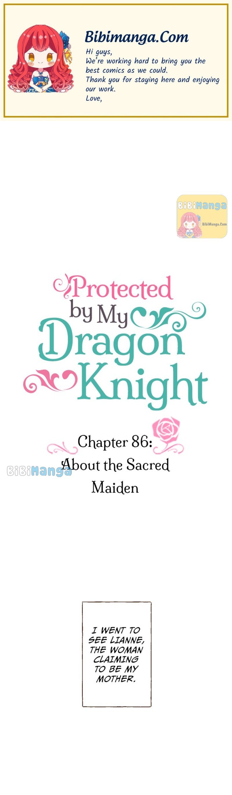 Protected By My Dragon Knight Chapter 86 - Picture 1