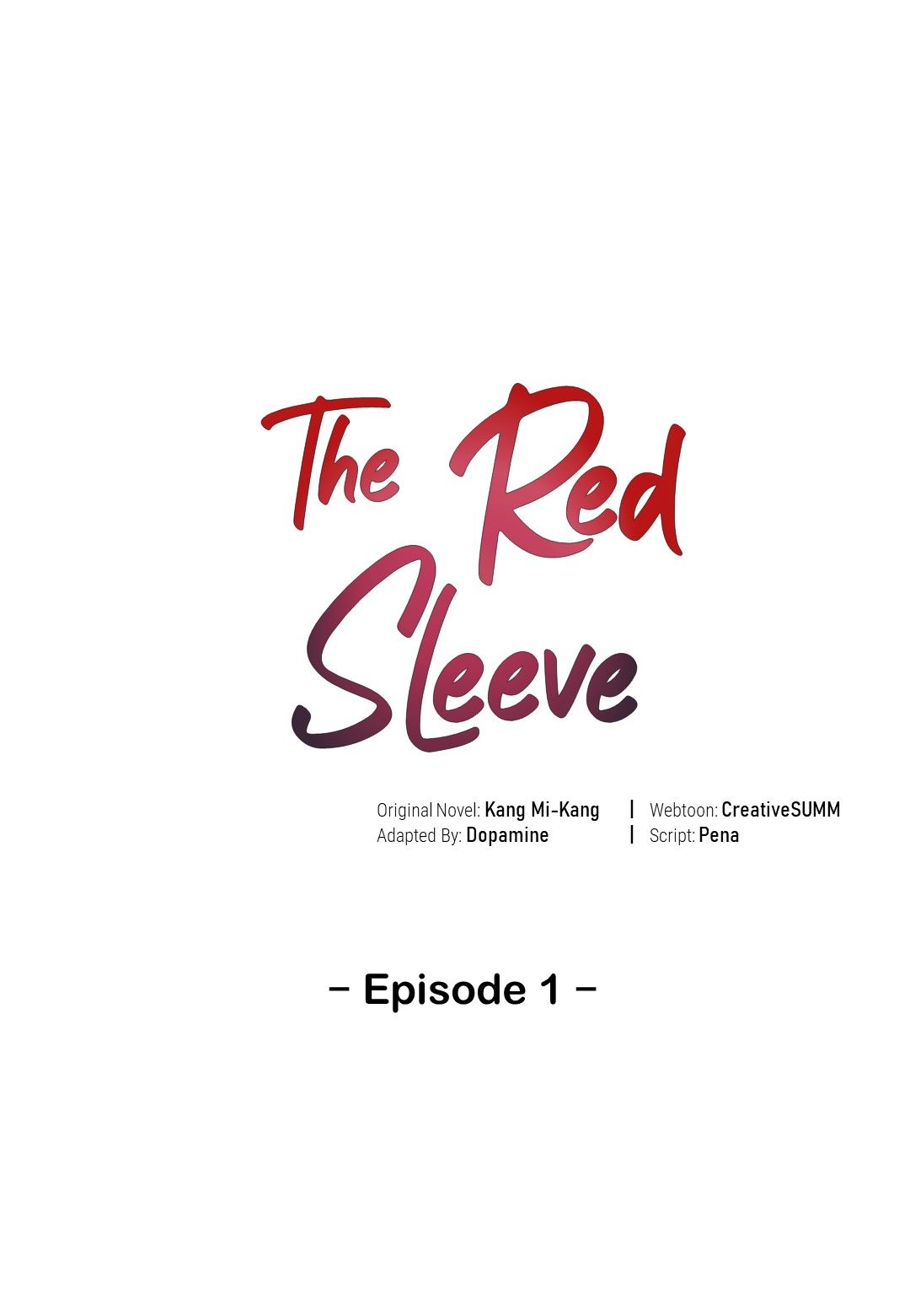 The Red Sleeve Chapter 1 - Picture 1