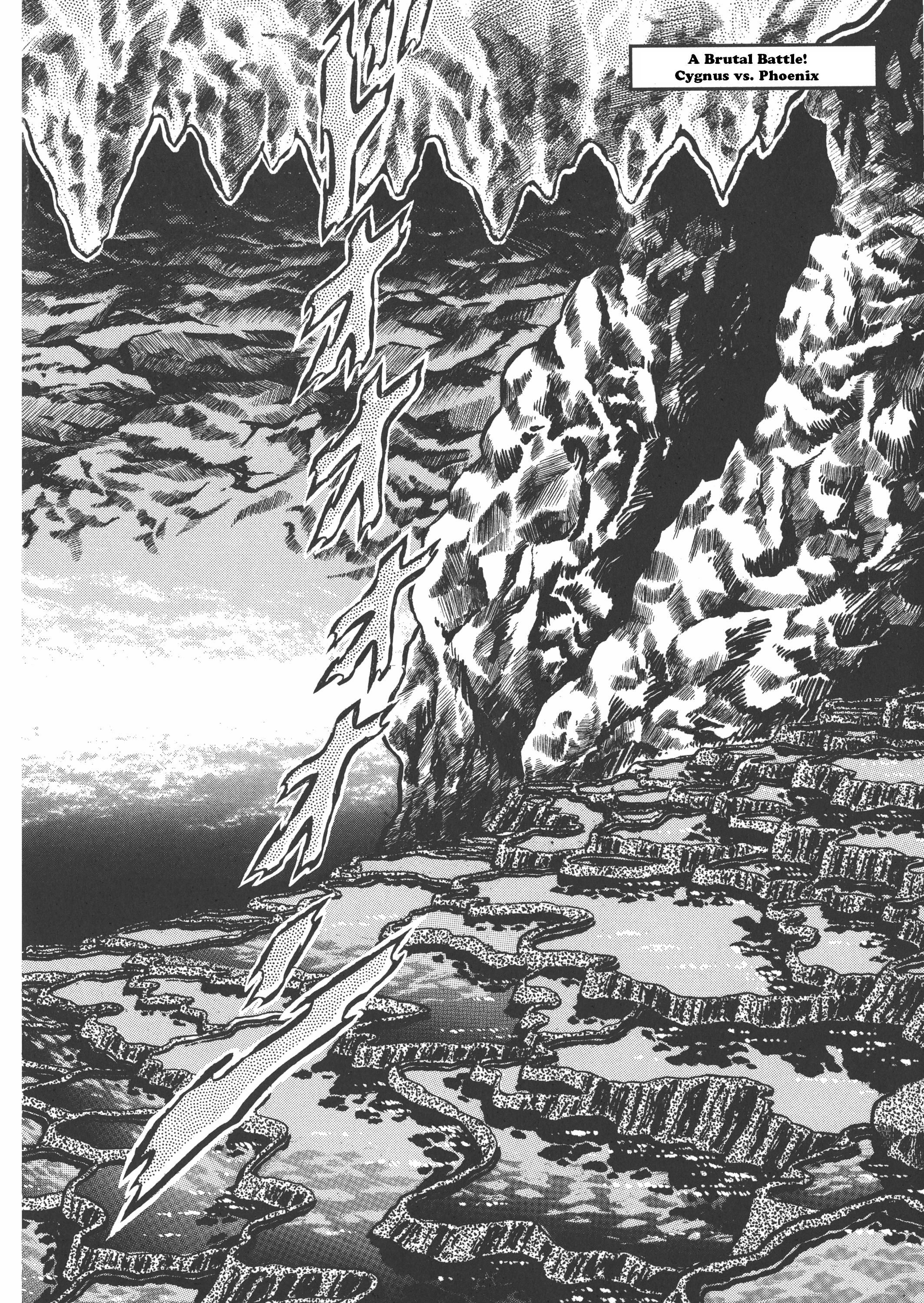 Saint Seiya (Kanzenban Edition) Vol.3 Chapter 14: A Brutal Battle! Cygnus Vs. Phoenix - Picture 1